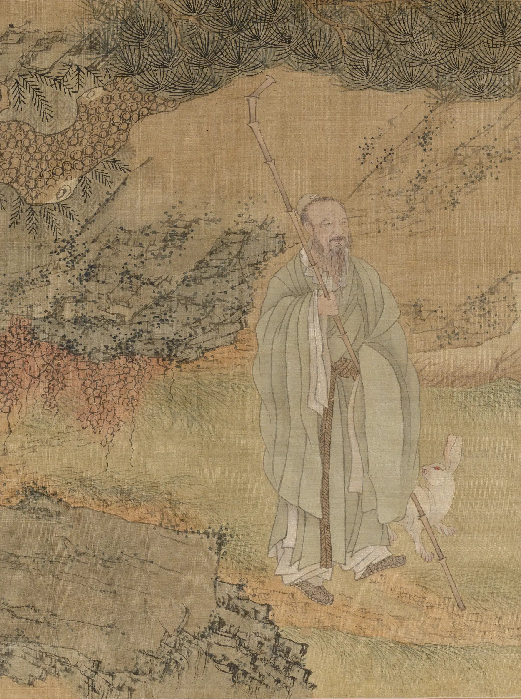 明朝【崔子忠】《长白仙踪图卷》
