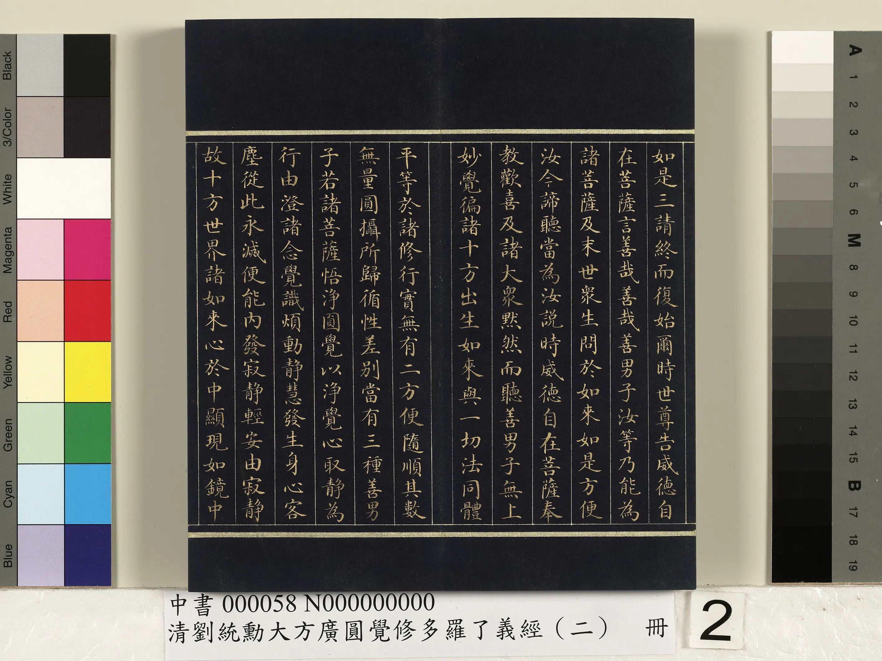 清代【刘统勋】《大方广圆觉修多罗了义经（二）册》 第12张