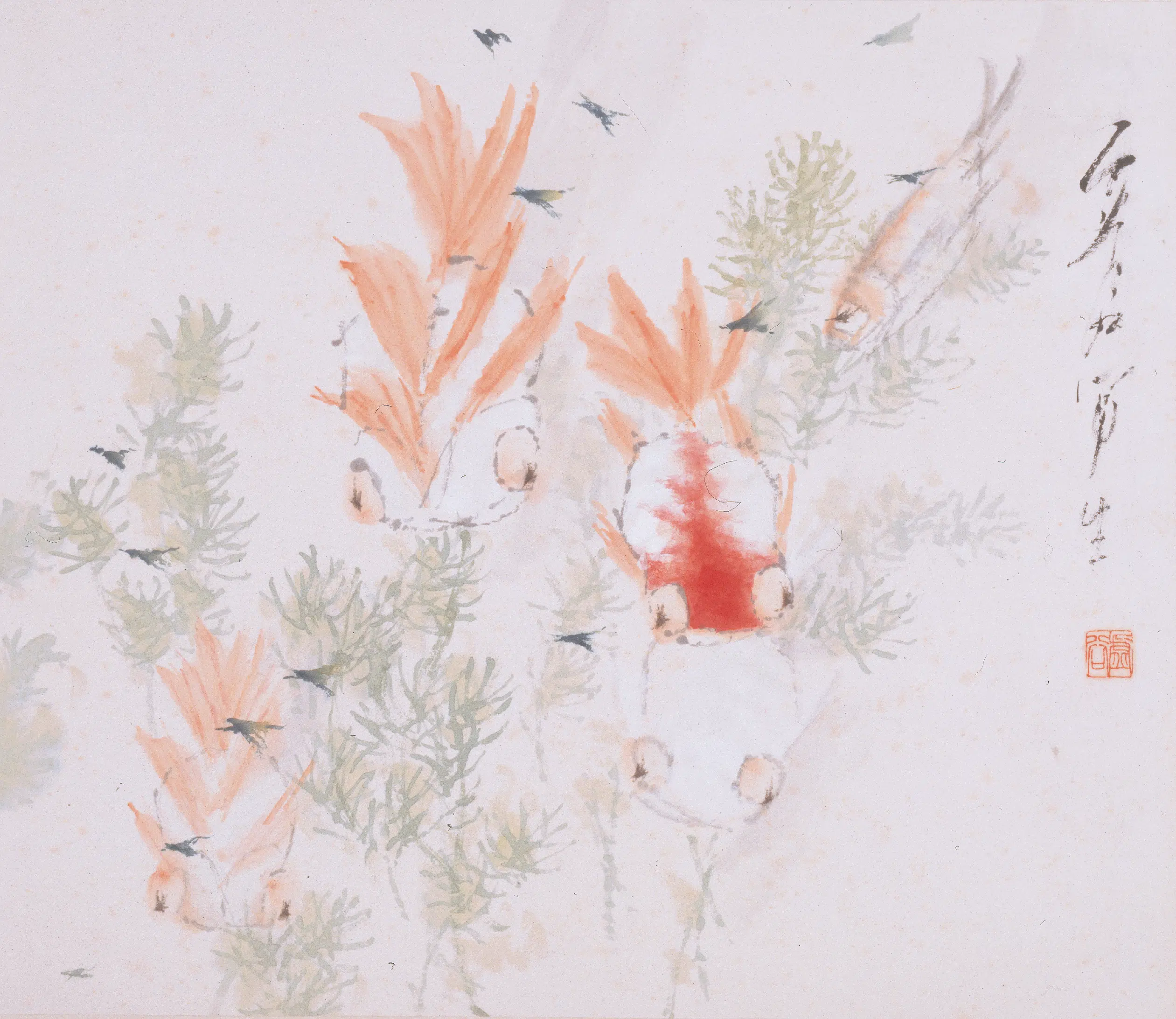 清代【虚谷】《杂画图册》 第3张