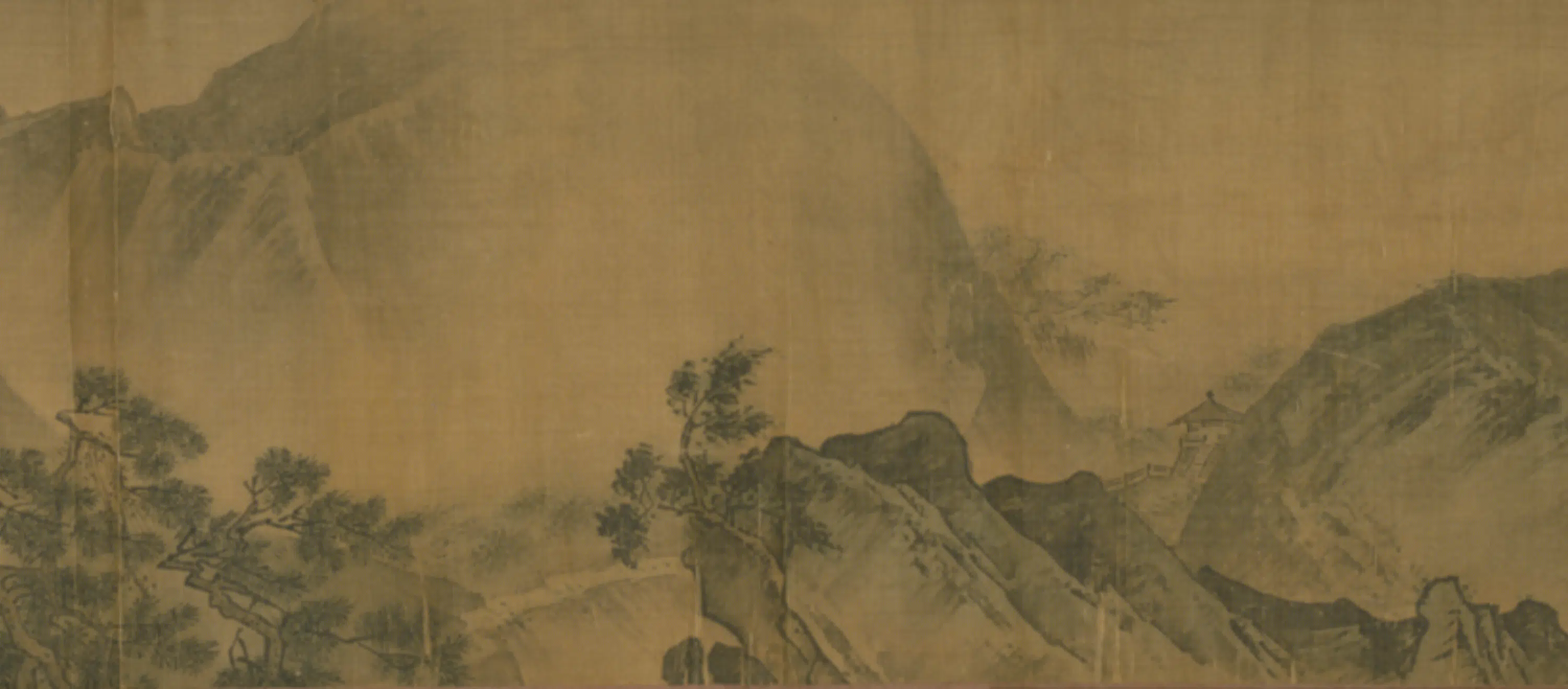明朝【明山】《画山水图卷》 第4张