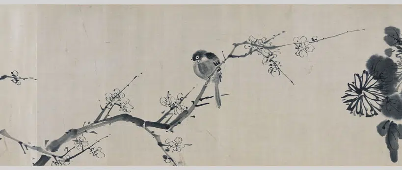 清代【李因】《花鸟图卷》 第3张