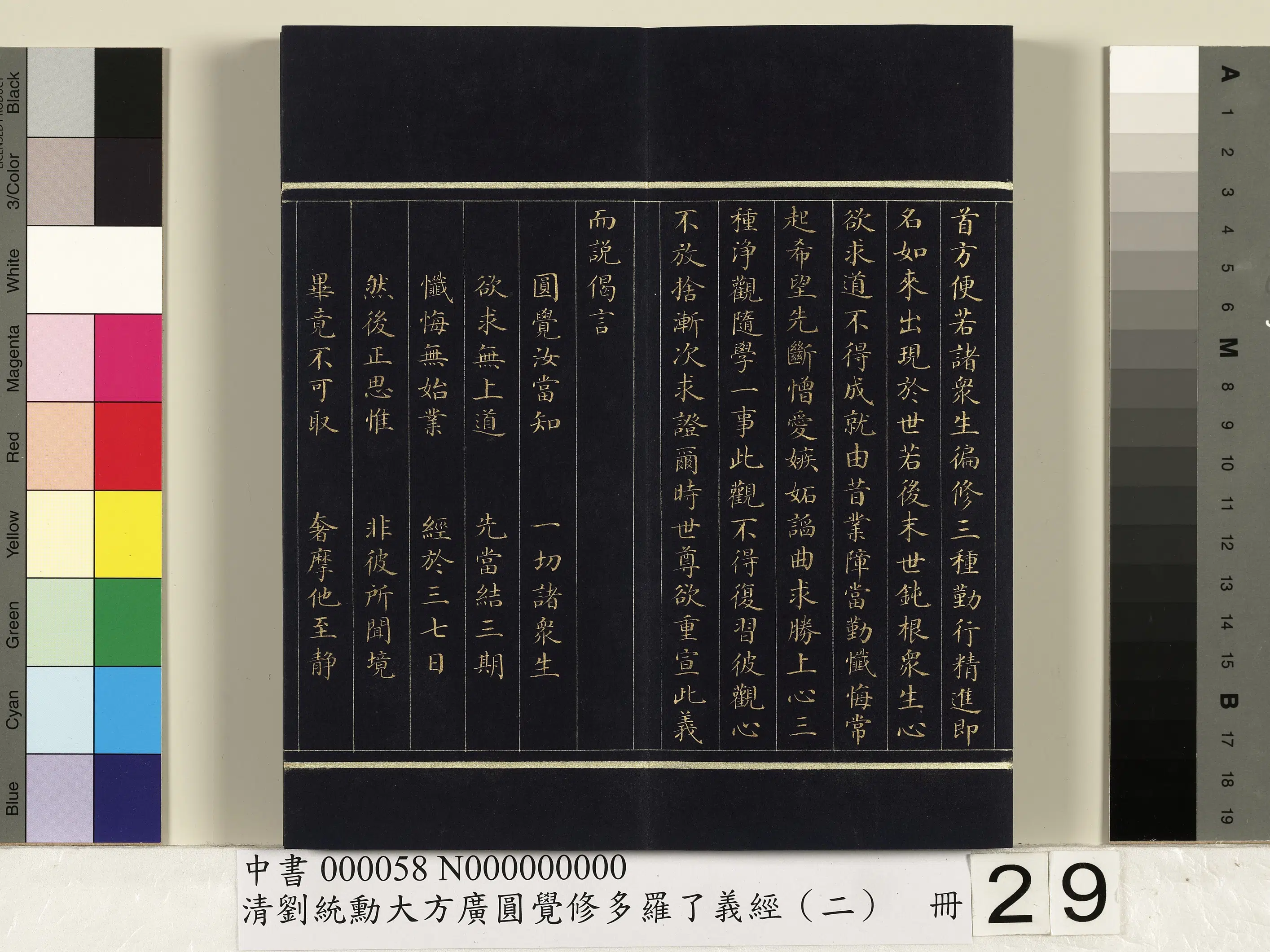 清代【刘统勋】《大方广圆觉修多罗了义经（二）册》 第22张
