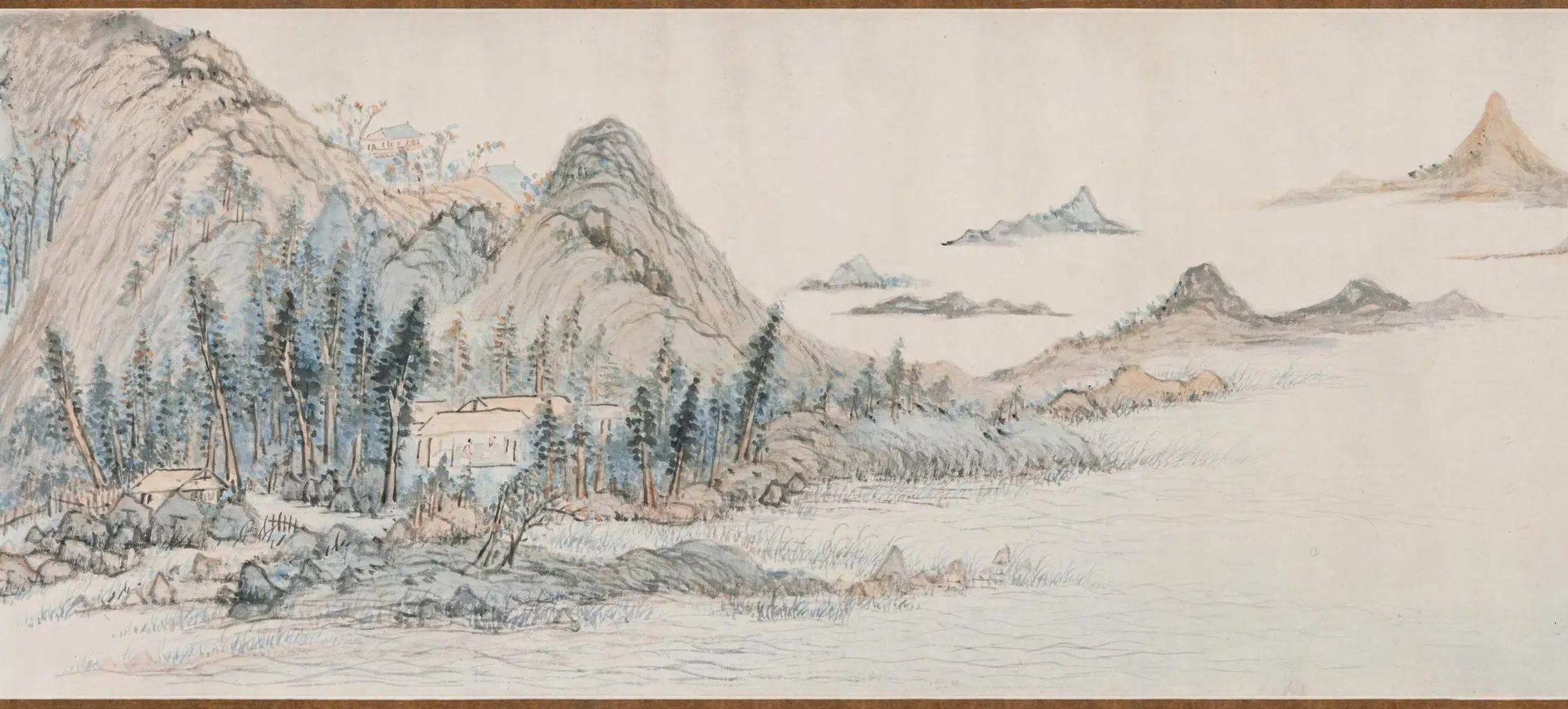 明朝【赵左】《仿大痴秋山无尽图卷》 第5张