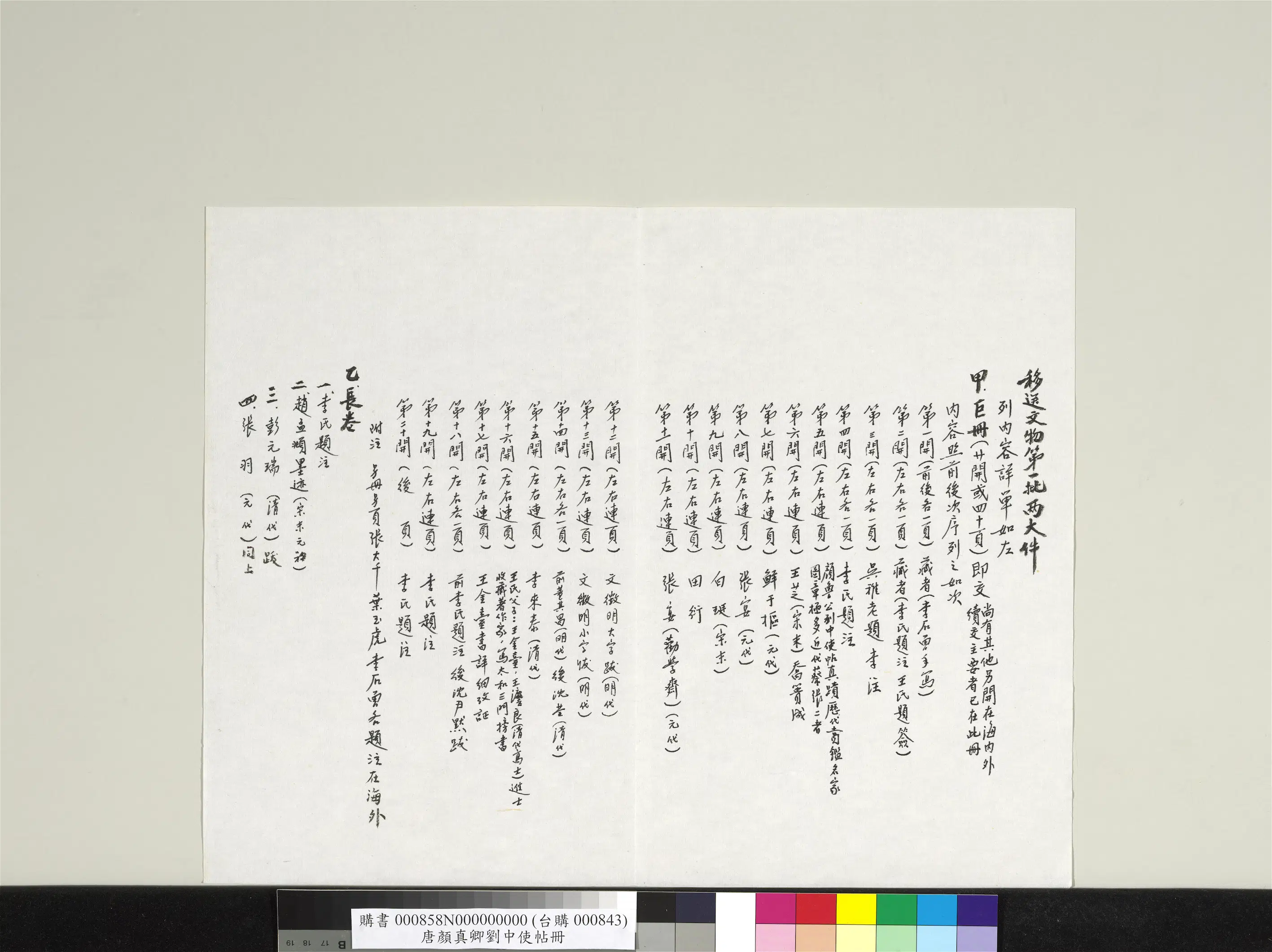 唐朝【颜真卿】《刘中使帖册》 第21张 唐朝【颜真卿】《刘中使帖册》 第21张