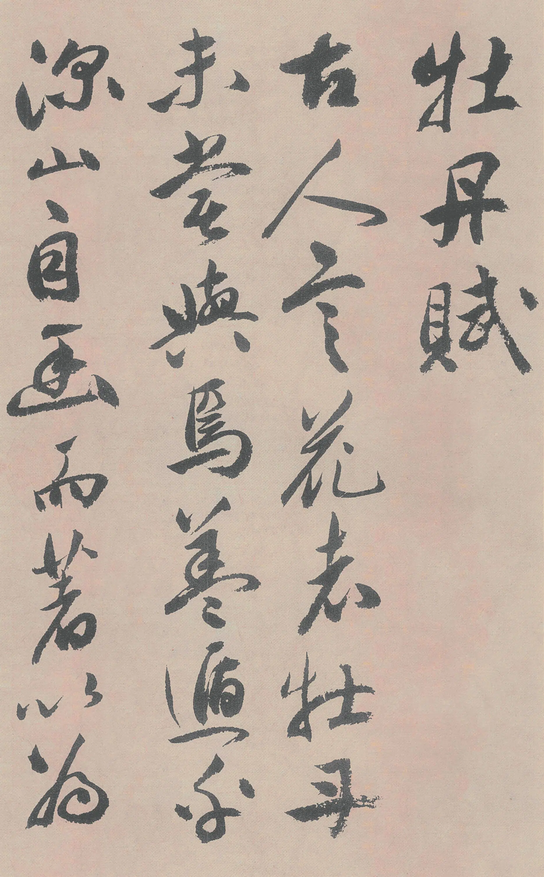 明朝【祝允明】《牡丹赋》