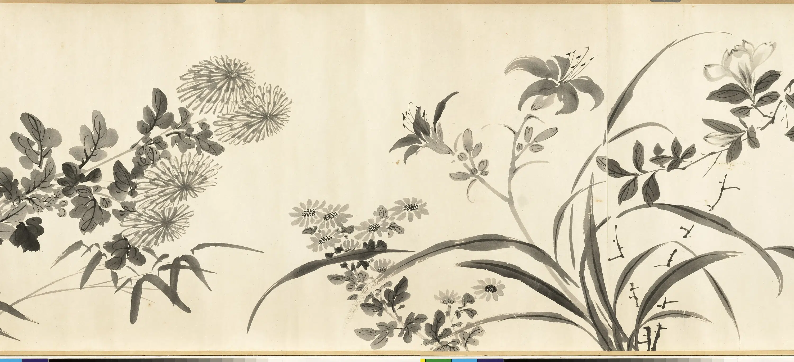 清代【张画】《画杂卉卷》 第3张