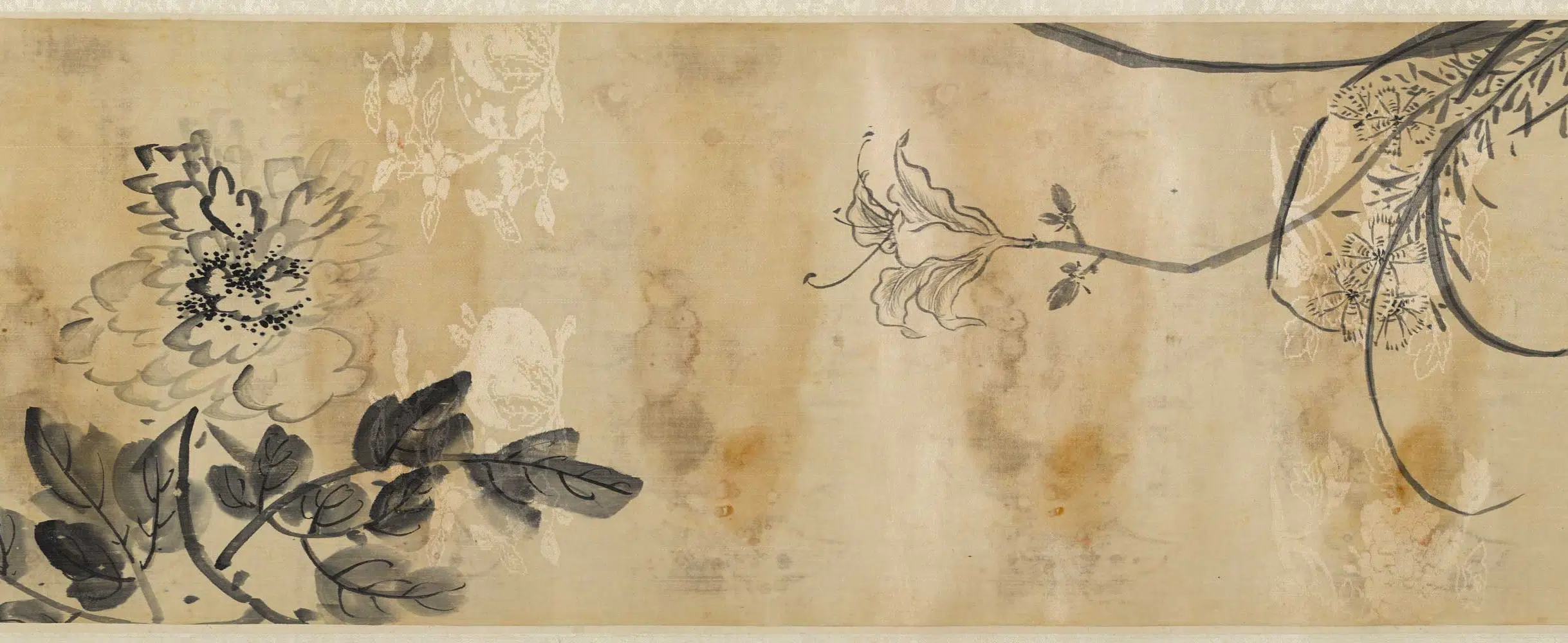 清代【李因】《花鸟卷》 第6张