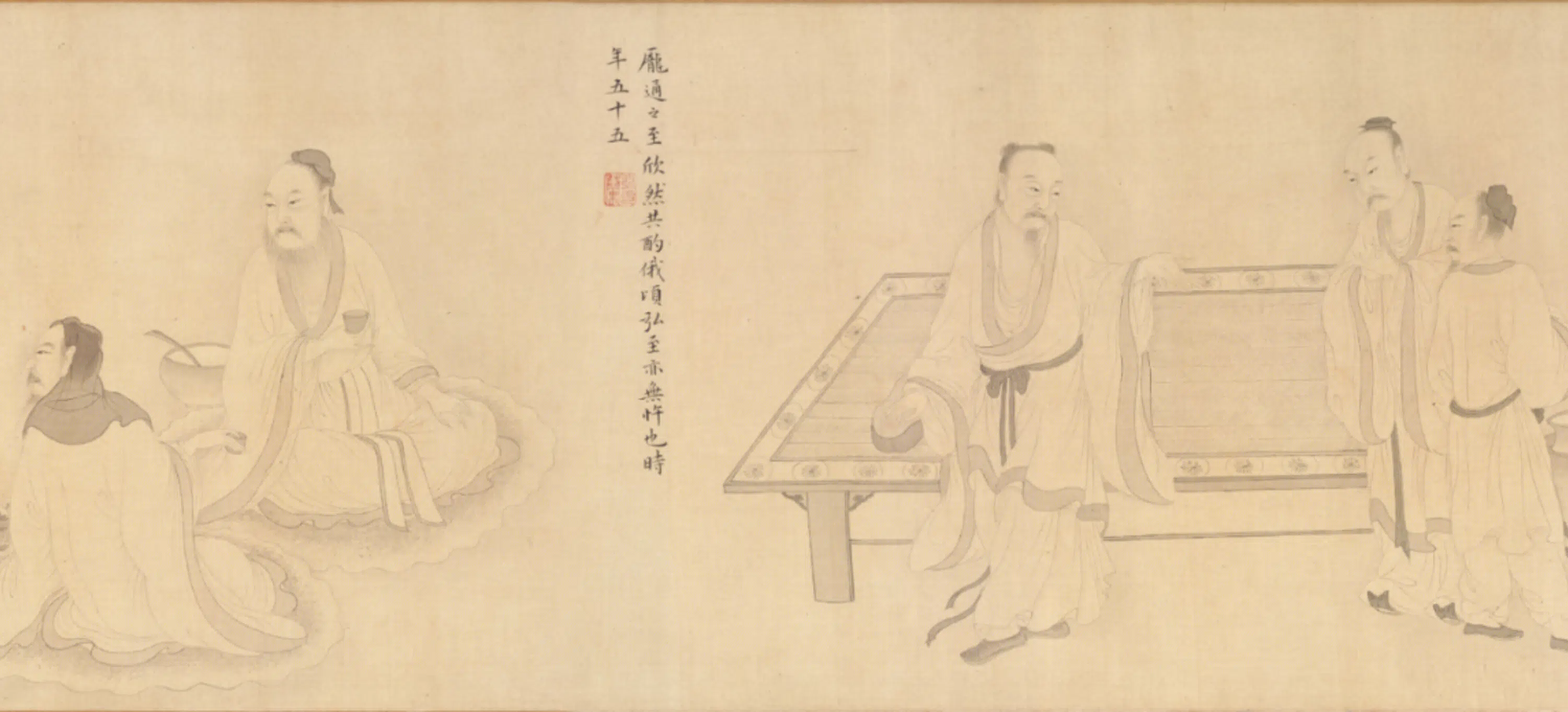 明朝【李翠兰】《画陶靖节图卷》 第5张