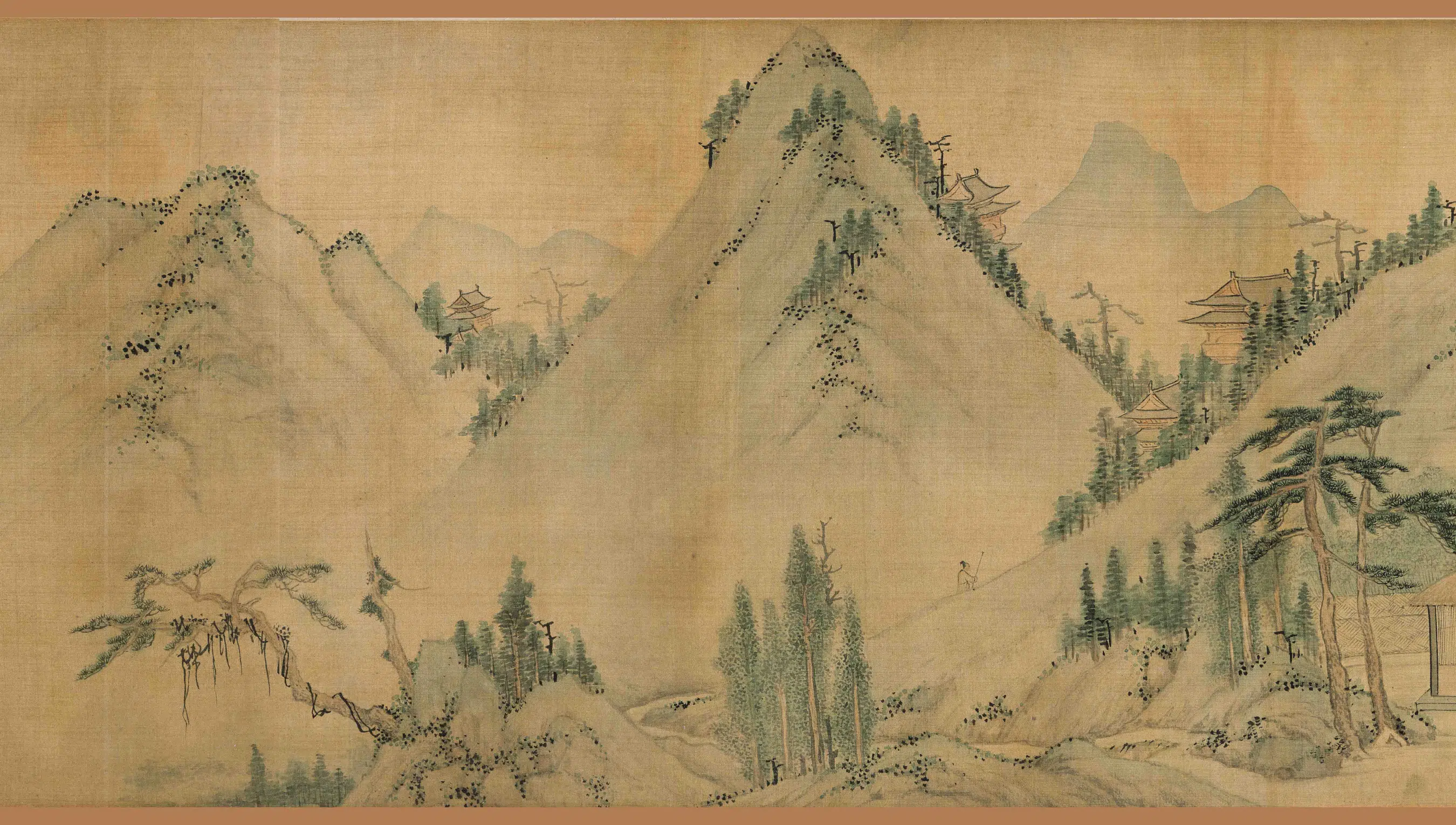 明朝【文徵明（文征明）】《句曲山房图卷》 第2张