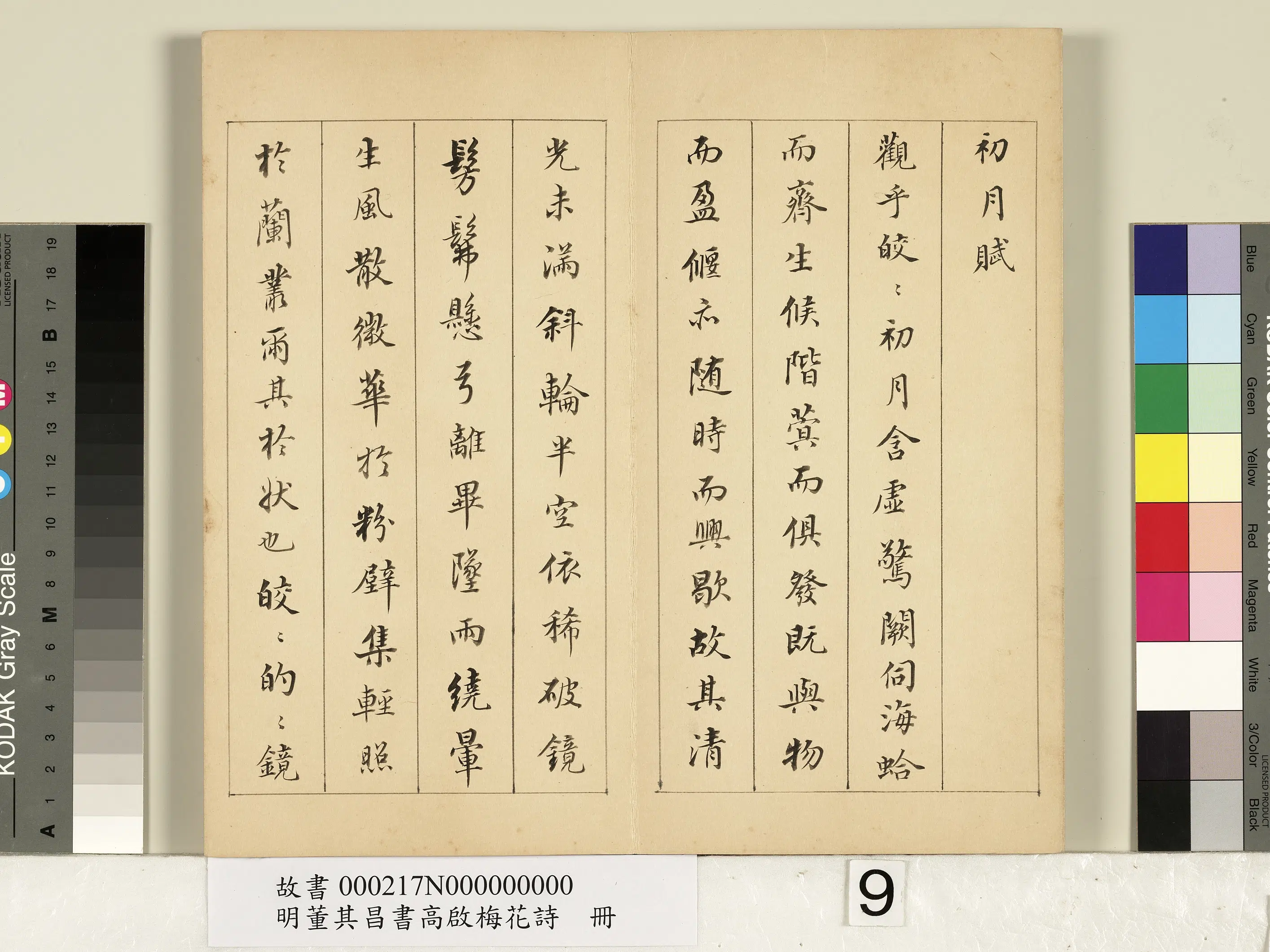 明代【董其昌】《书高启梅花诗册》 第11张 明代【董其昌】《书高启梅花诗册》 第11张