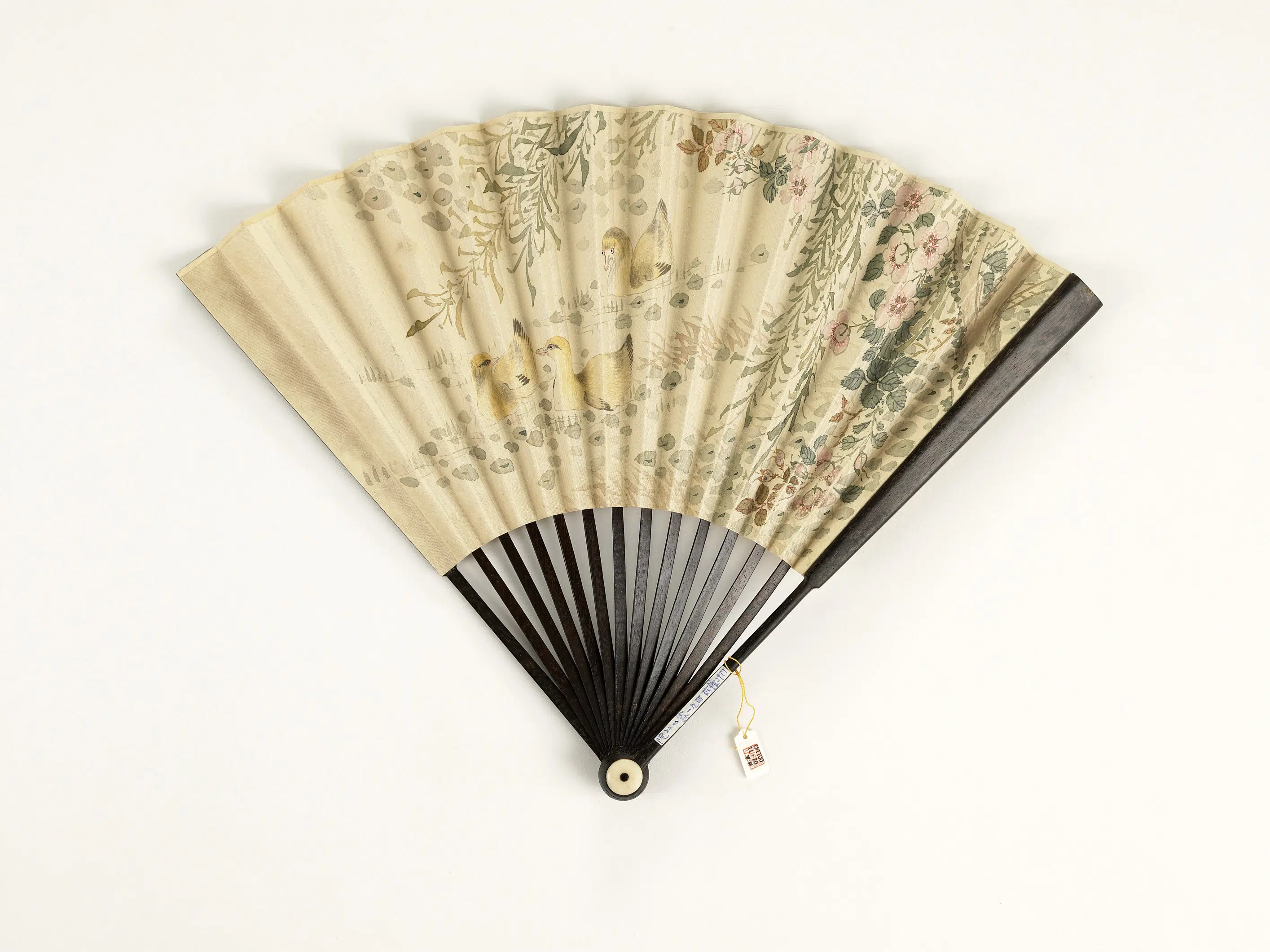 清代《清人花鸟-成扇-5》
