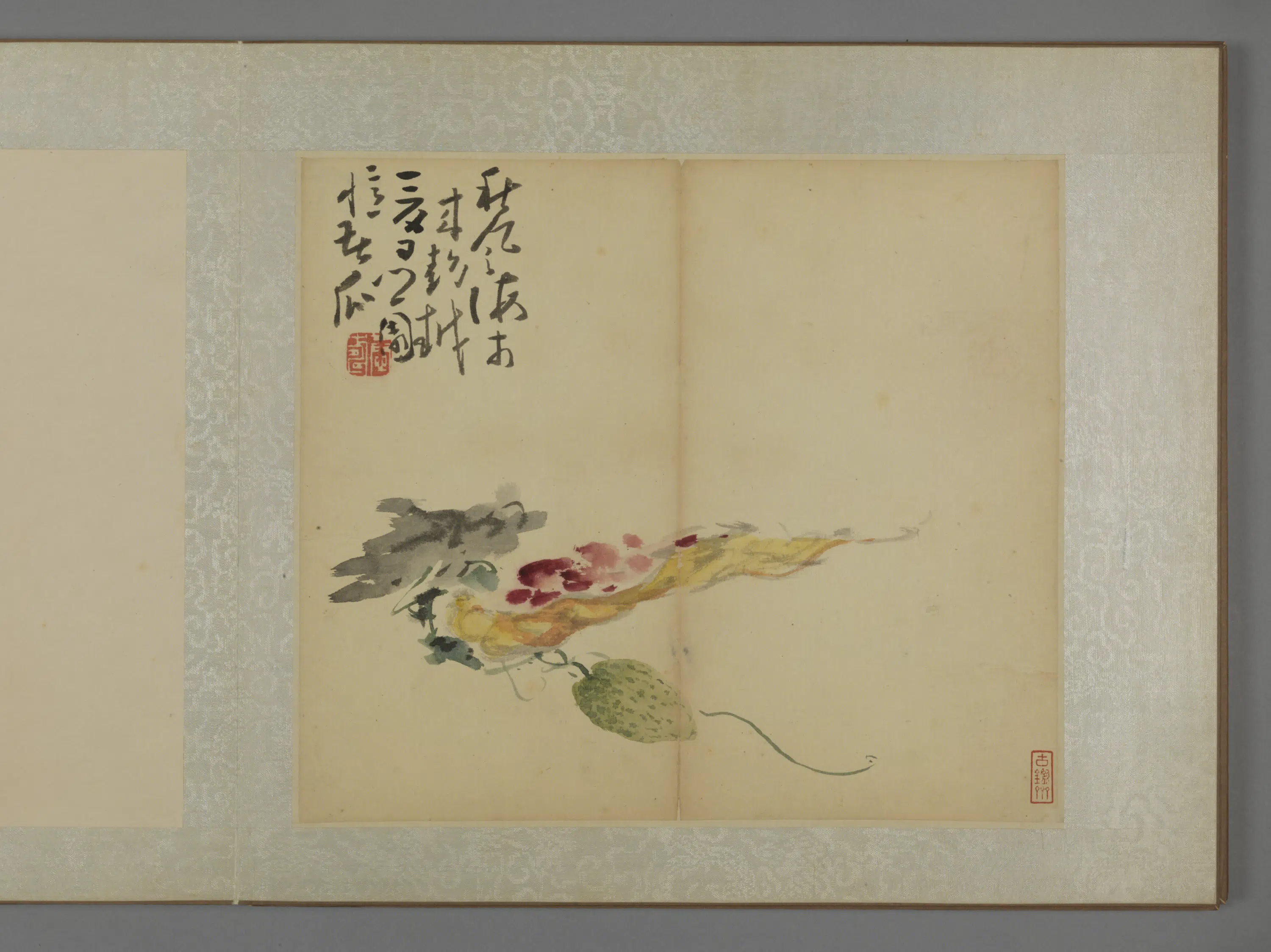 清代【黄慎】《蔬果图册》 第11张