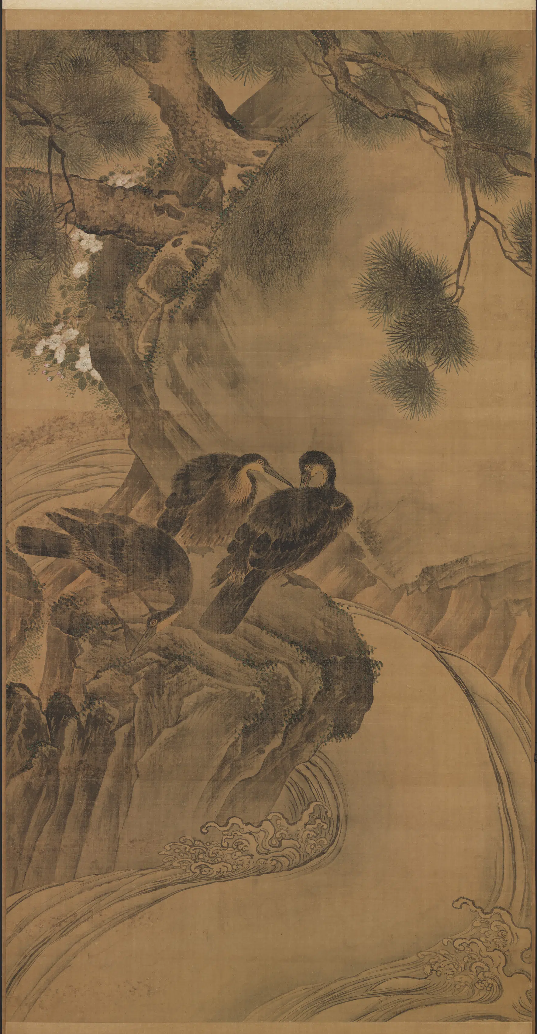 明朝【吕纪】《翎毛图轴》