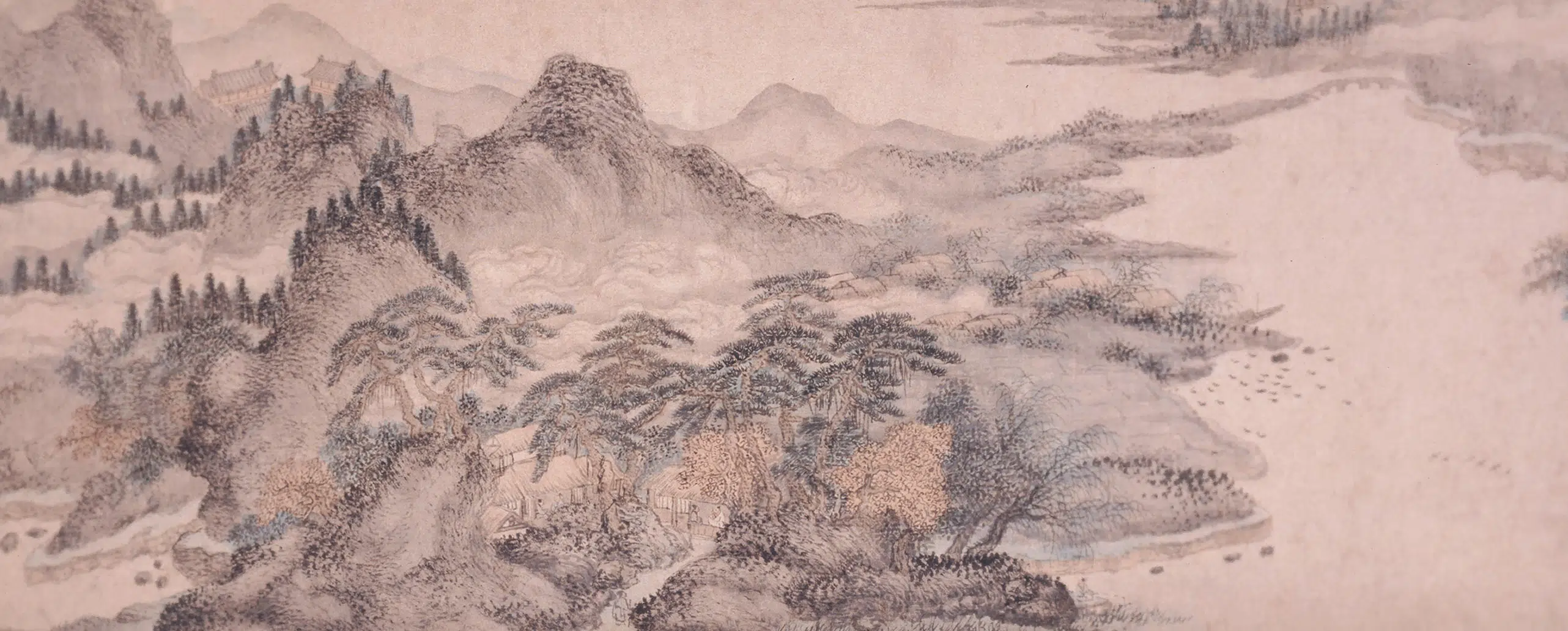 明朝【谢时臣】《江山揽胜图卷》 第5张