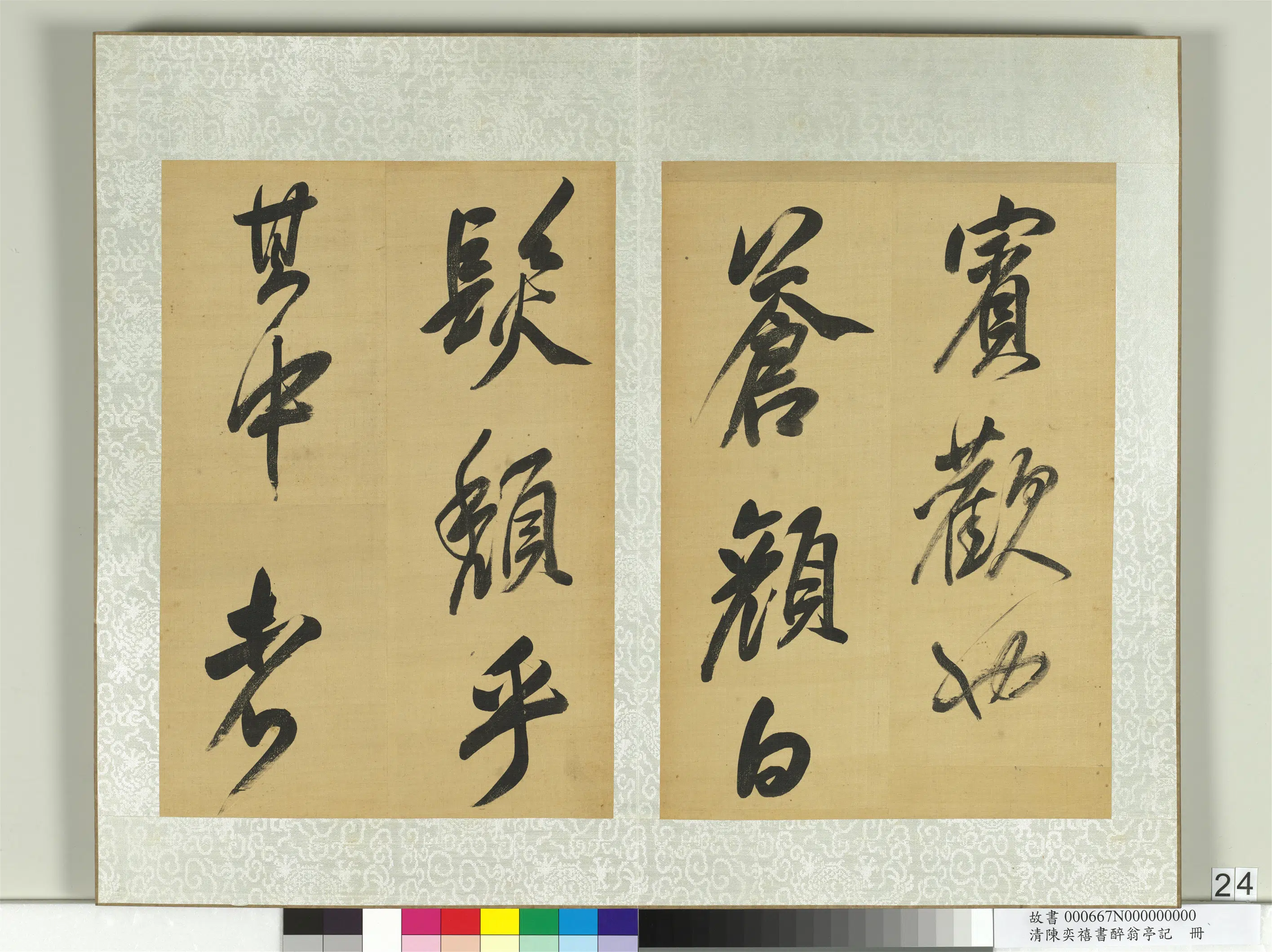清代【陈奕禧】《醉翁亭记册》 第17张