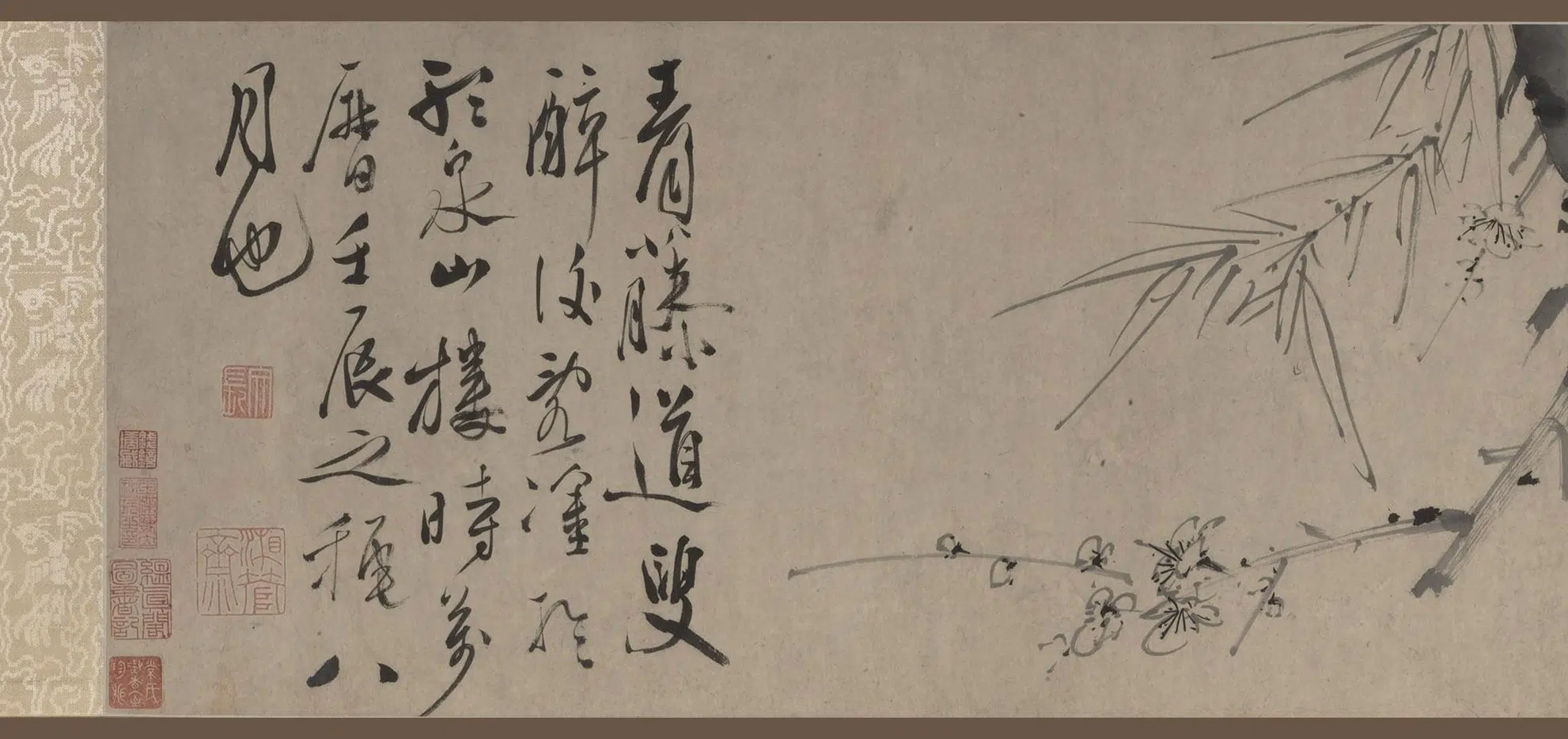 明朝【徐渭】《花卉卷》