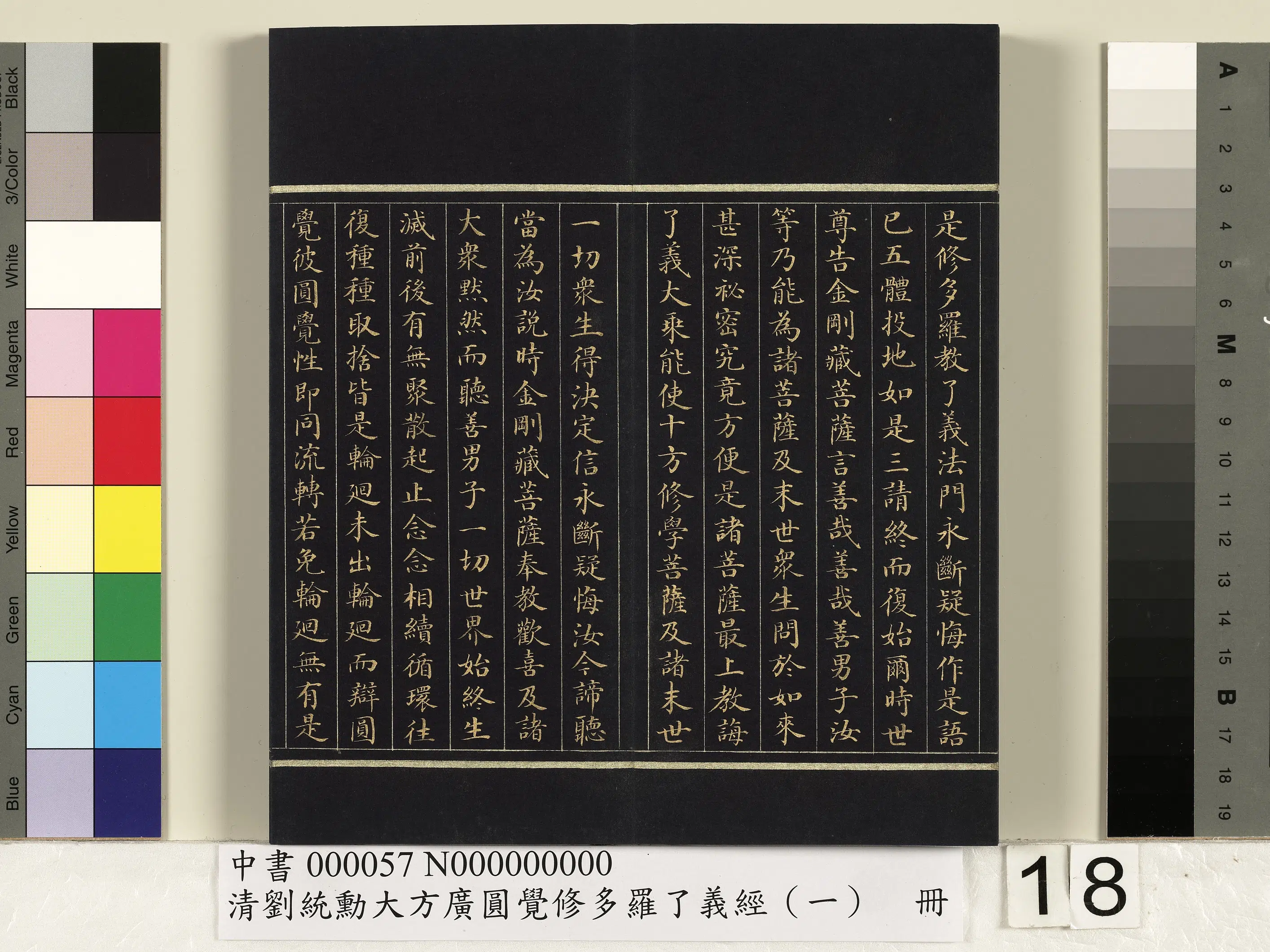 清代【刘统勋】《大方广圆觉修多罗了义经（一）册》 第10张