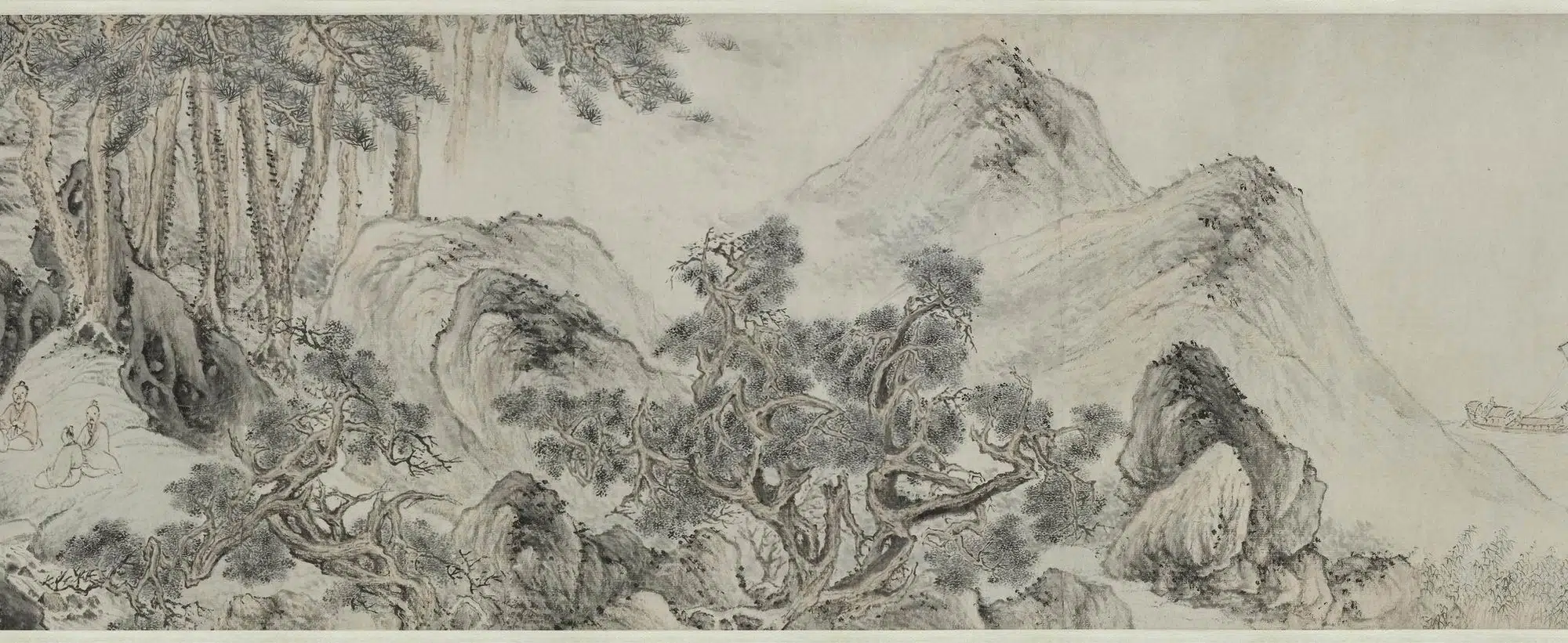 明朝【沈士充】《长江万里图卷》 第20张