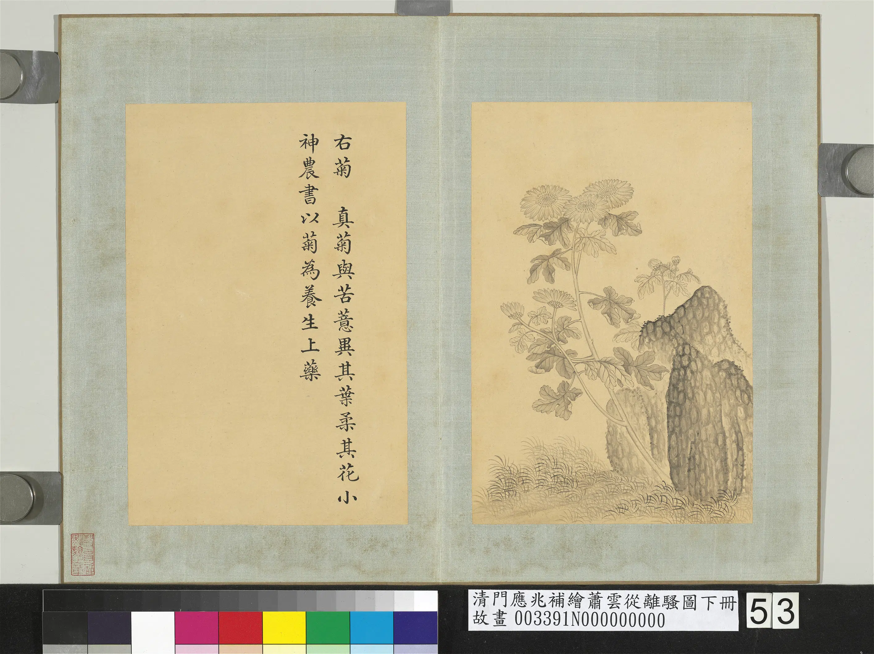清代【门应兆】《补绘萧云从离骚图下册》 第40张