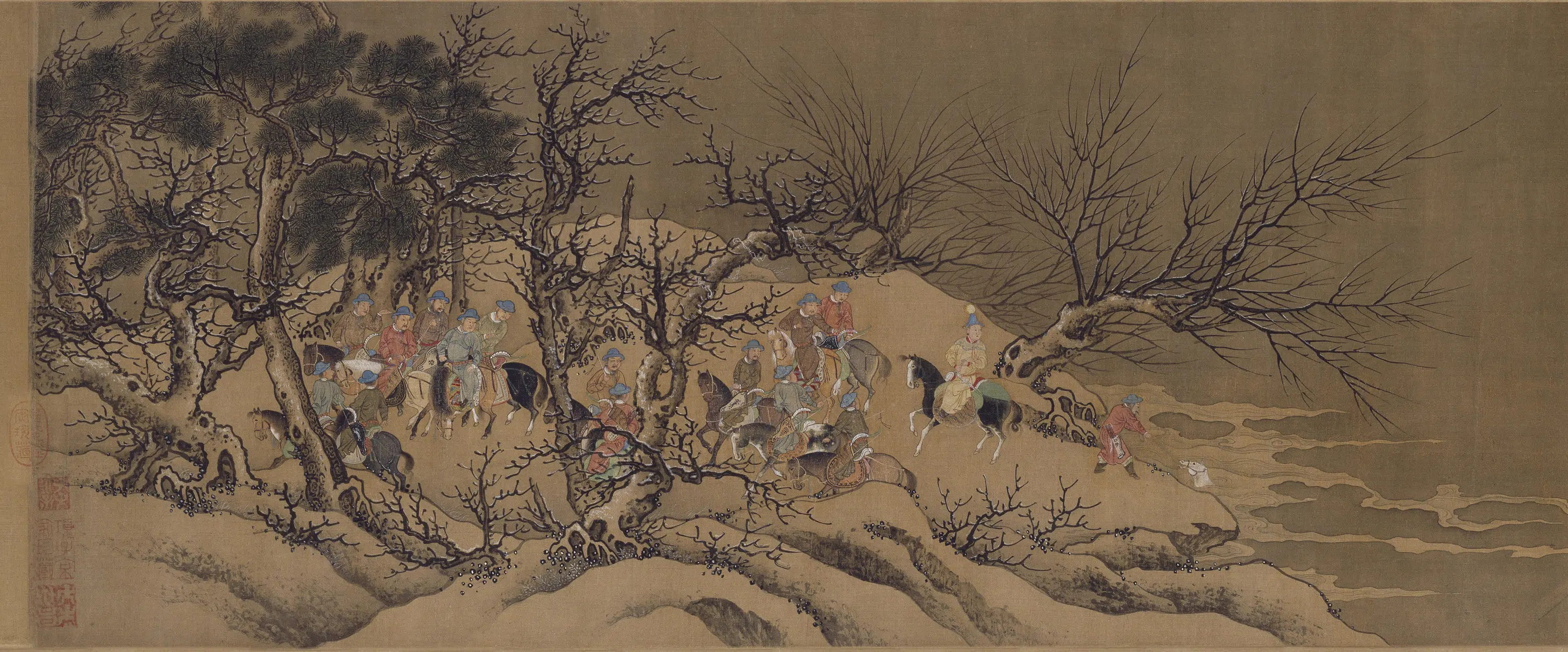 明朝【仇英】《临萧照高宗瑞应图卷》 第10张 明朝【仇英】《临萧照高宗瑞应图卷》 第10张