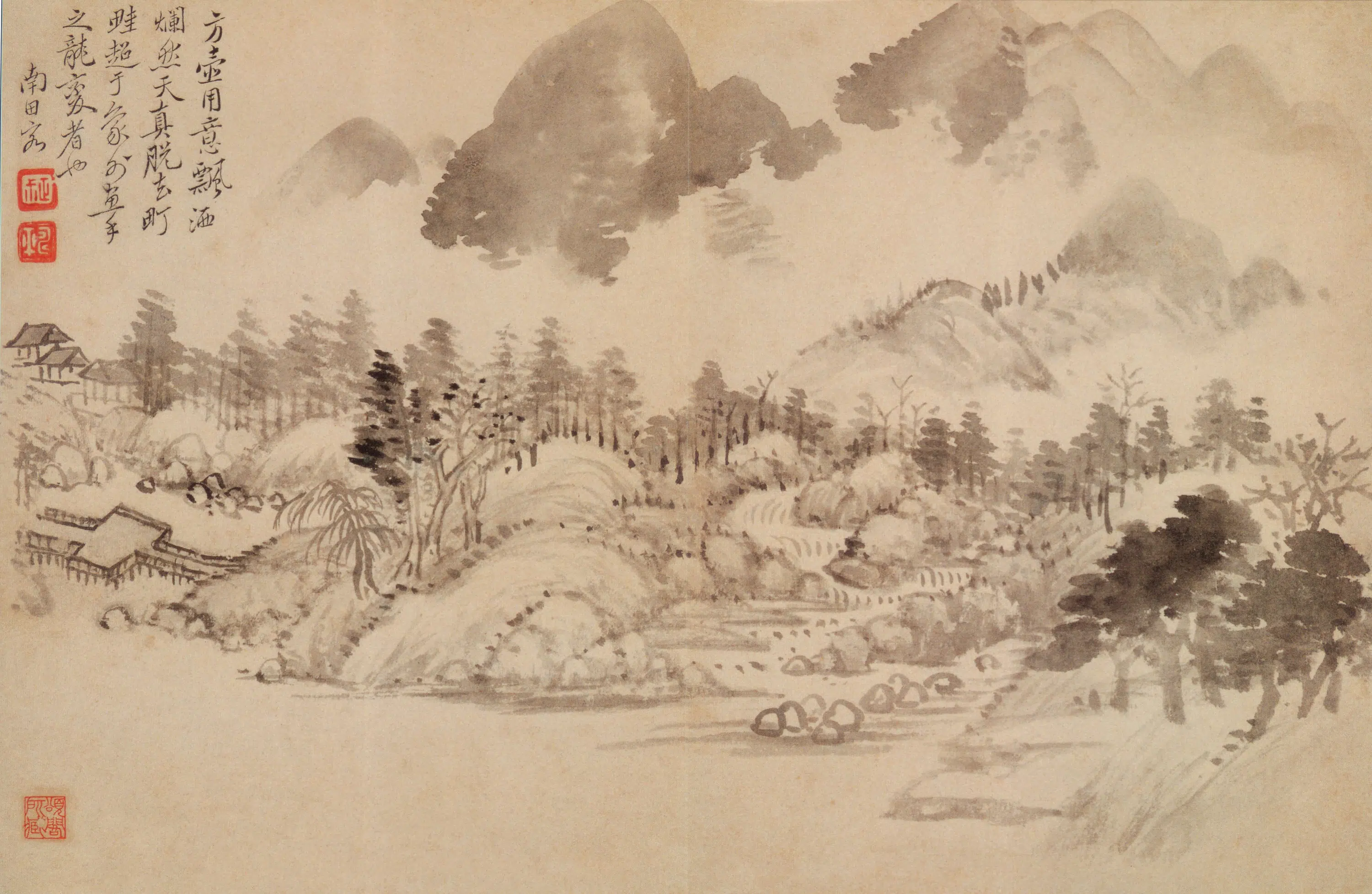 清代【恽寿平】《山水花卉神品册-11开》