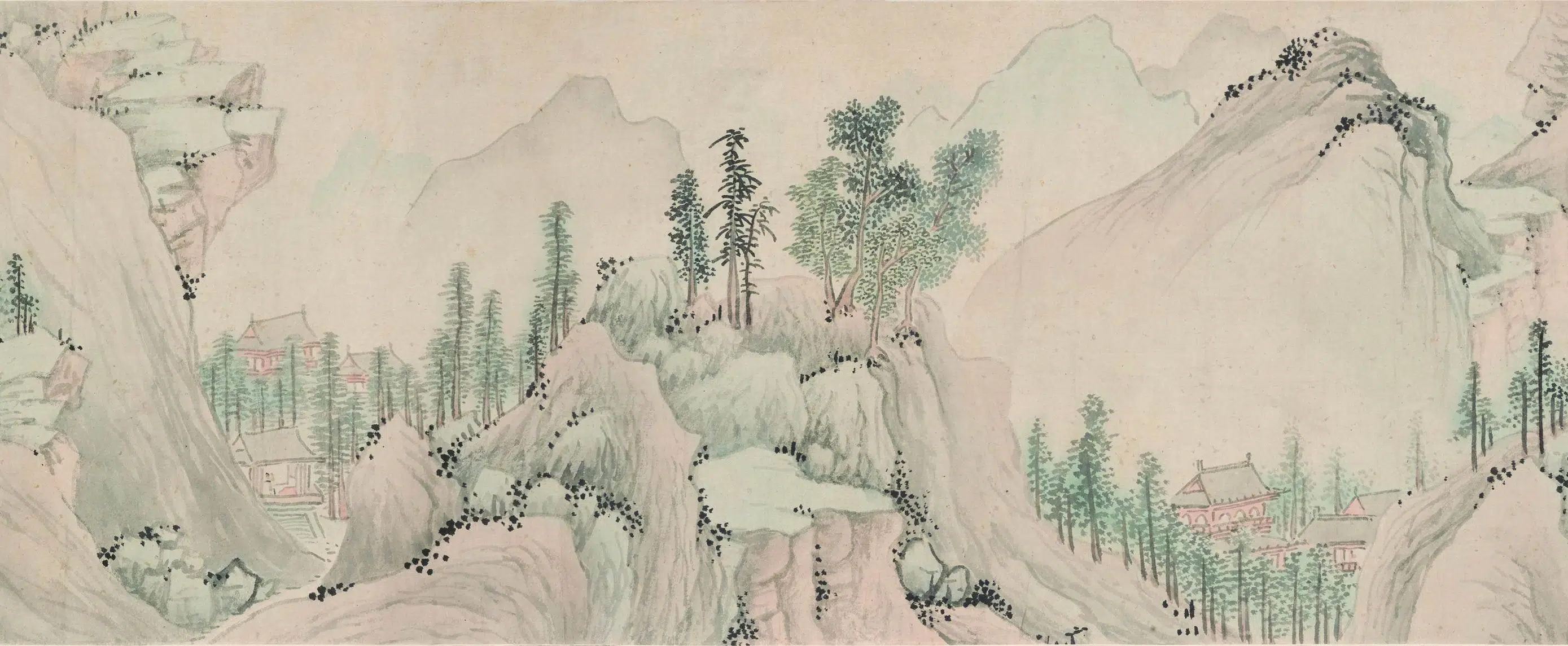 明朝【沈周】《西山图卷》 第2张