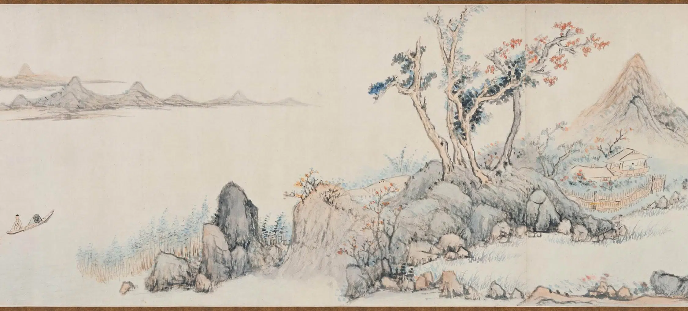 明朝【赵左】《仿大痴秋山无尽图卷》 第6张