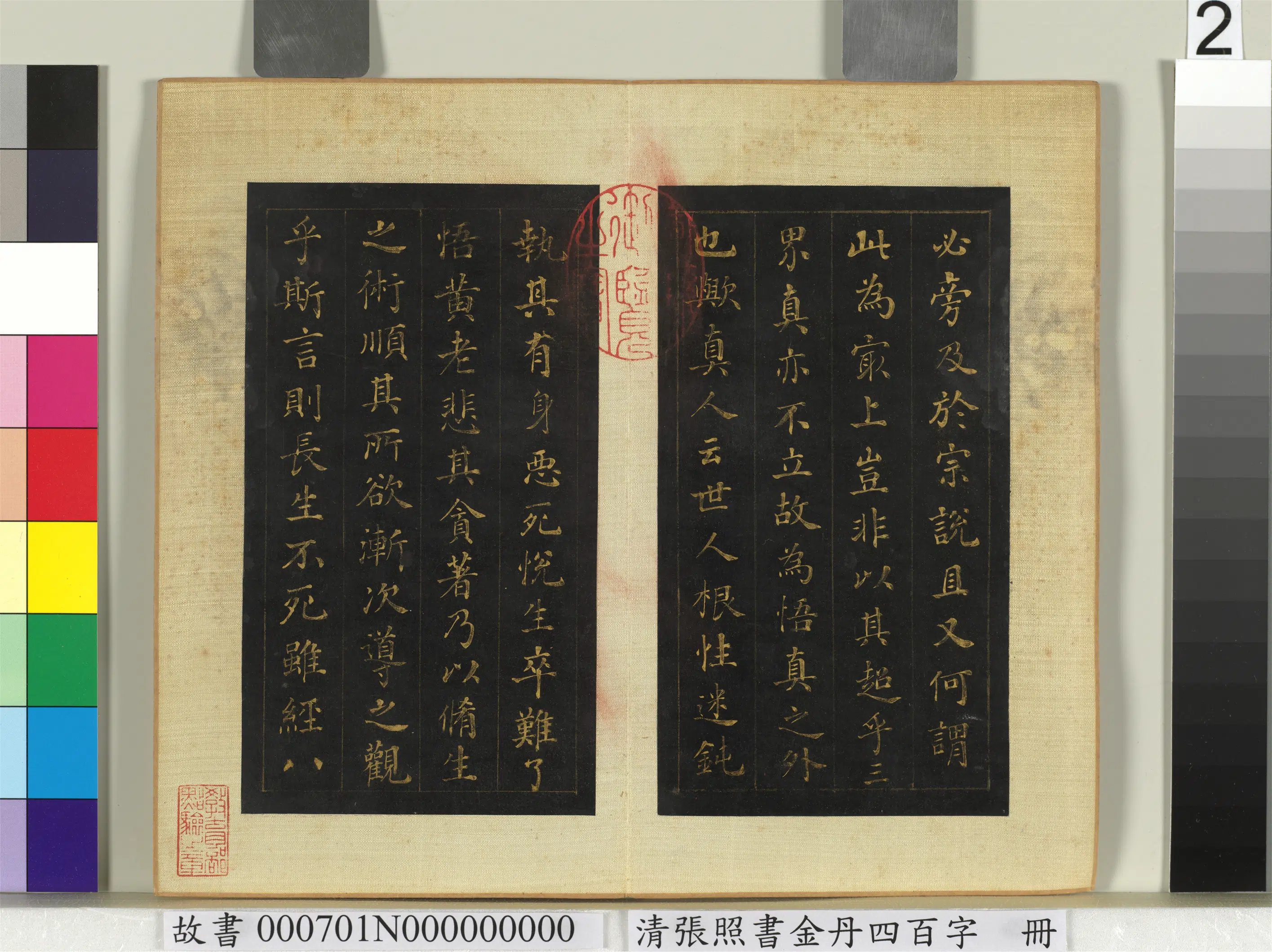 清代【张照】《书金丹四百字册》 第8张