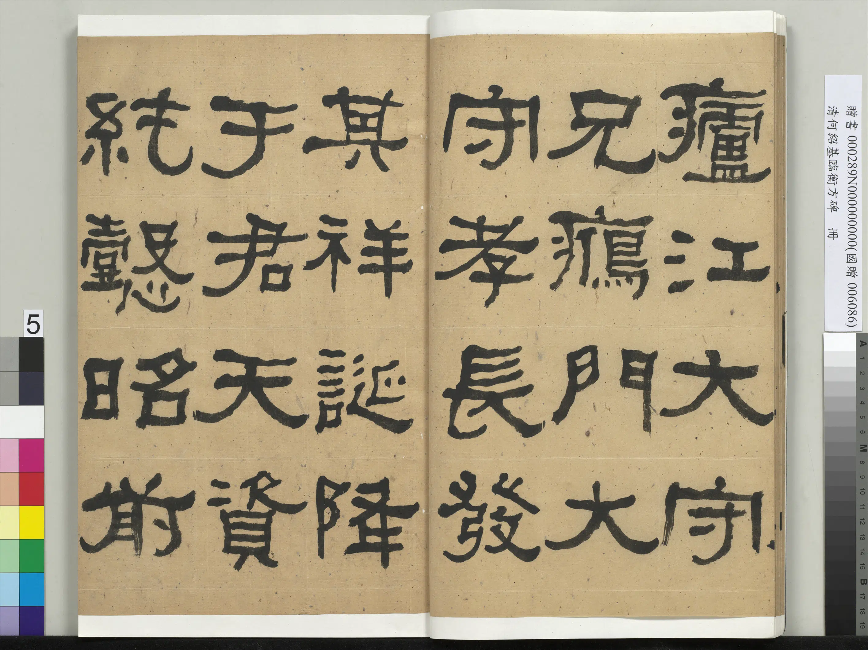 清代【何绍基】《临衡方碑册》 第5张 清代【何绍基】《临衡方碑册》 第5张