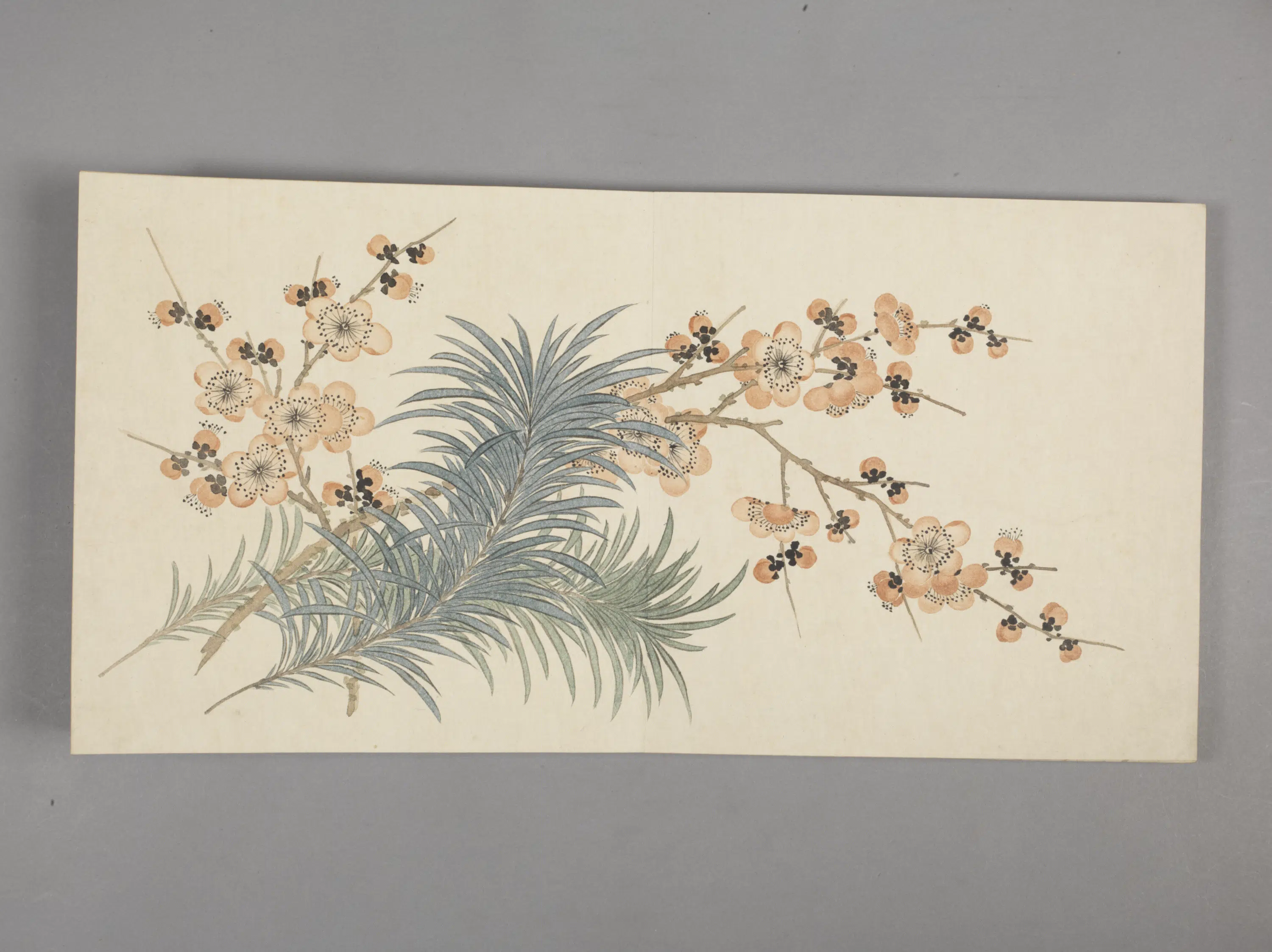 清代【董诰】《花卉小册(11开)》 第9张 清代【董诰】《花卉小册(11开)》 第9张