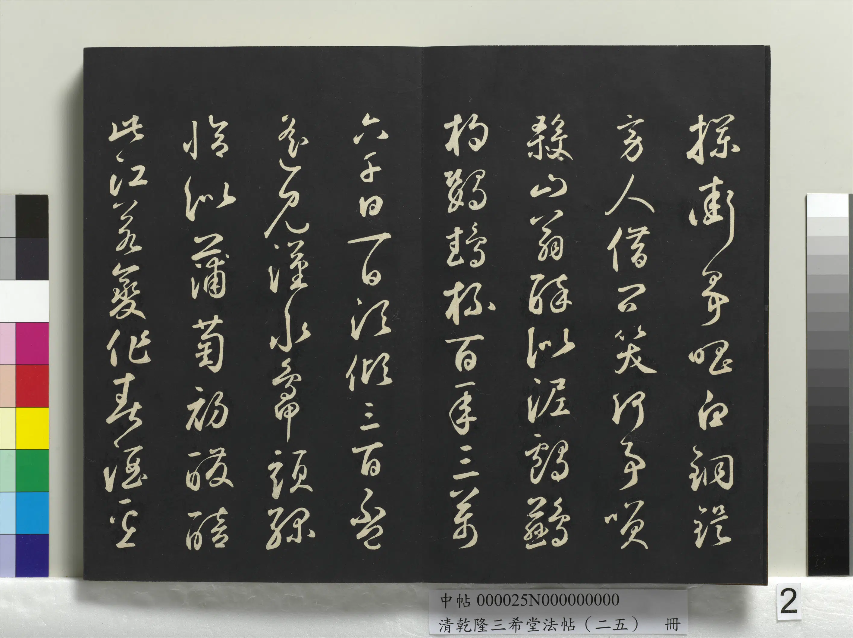 清代【爱新觉罗弘历-乾隆-清高宗】《乾隆三希堂法帖（二十五）册》 第12张