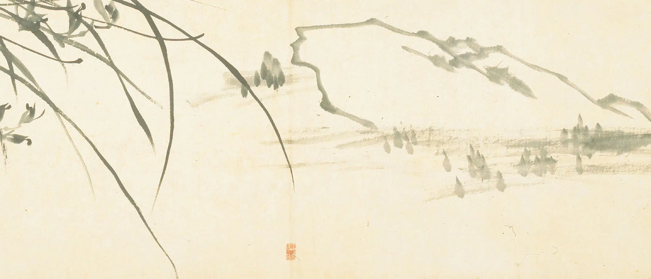 清代【郑板桥（郑燮）】《兰花竹石图卷》 第12张