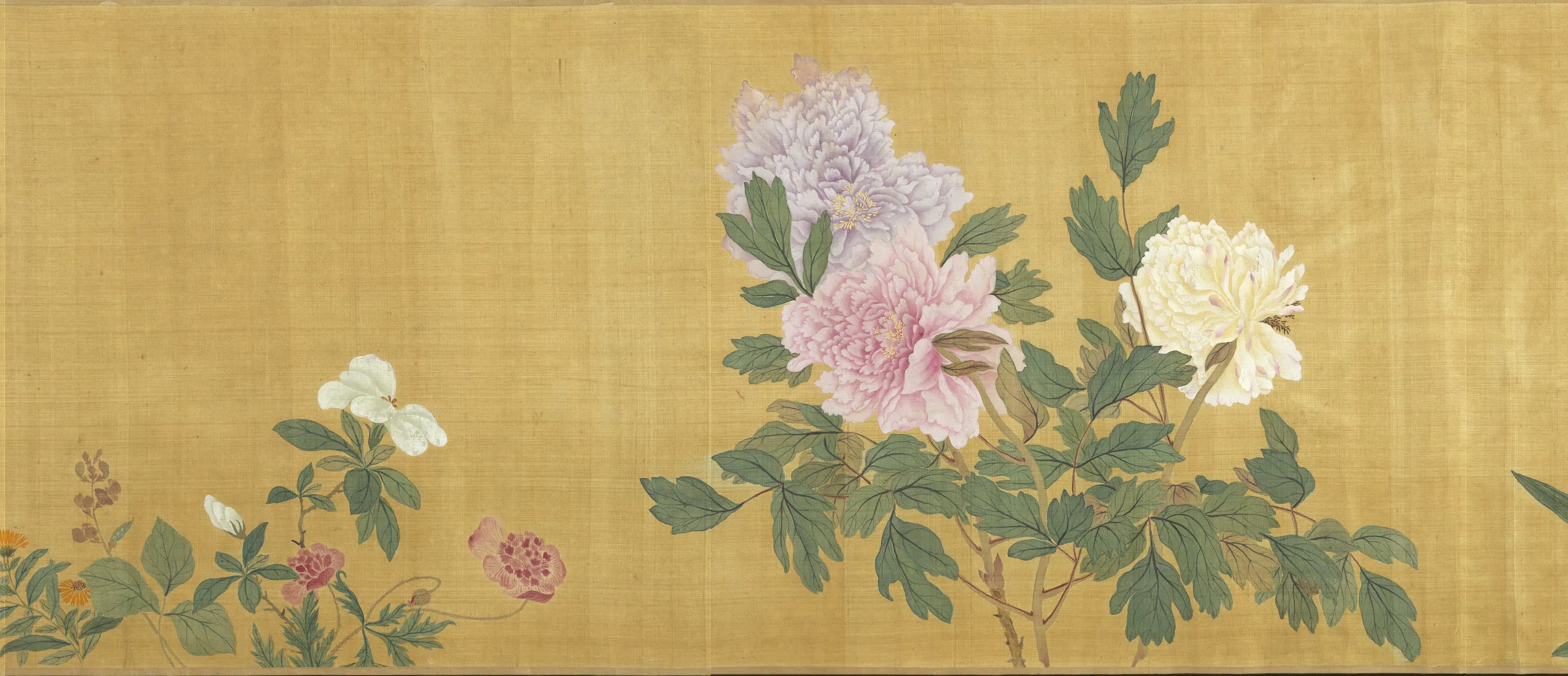 明朝《明人画花卉卷》 第3张