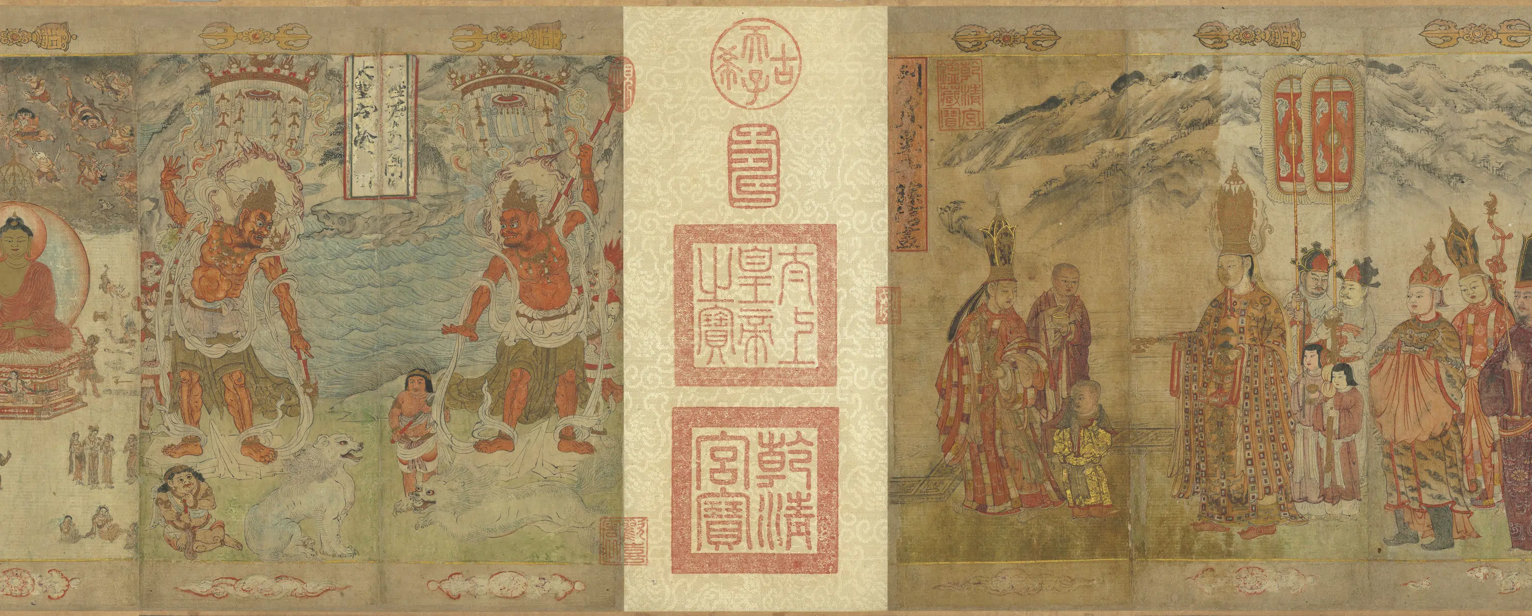 南宋【张胜温】《宋时大理国描工-画梵像卷》 第17张