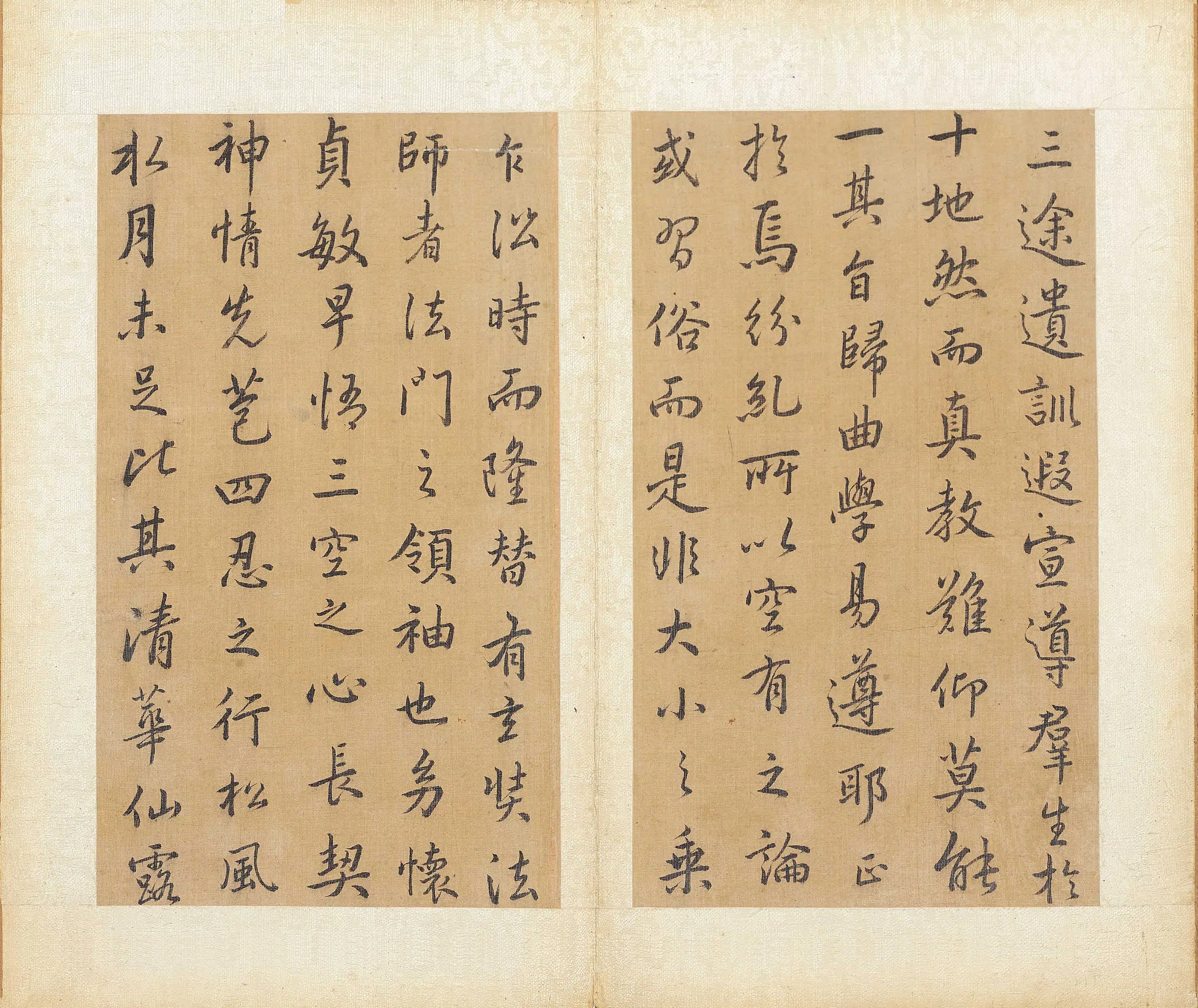 清代【方苞】《临圣教序册》 第4张 清代【方苞】《临圣教序册》 第4张
