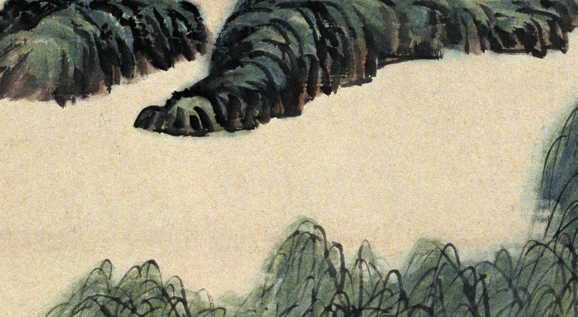 近现代【齐白石】《溪柳人家图卷》 第2张 近现代【齐白石】《溪柳人家图卷》 第2张