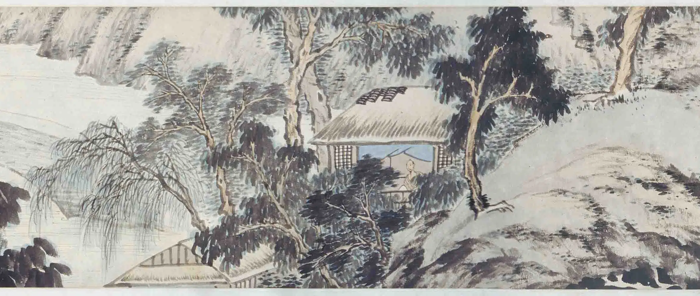清代【萧云从】《四时山水卷》 第15张 清代【萧云从】《四时山水卷》 第15张