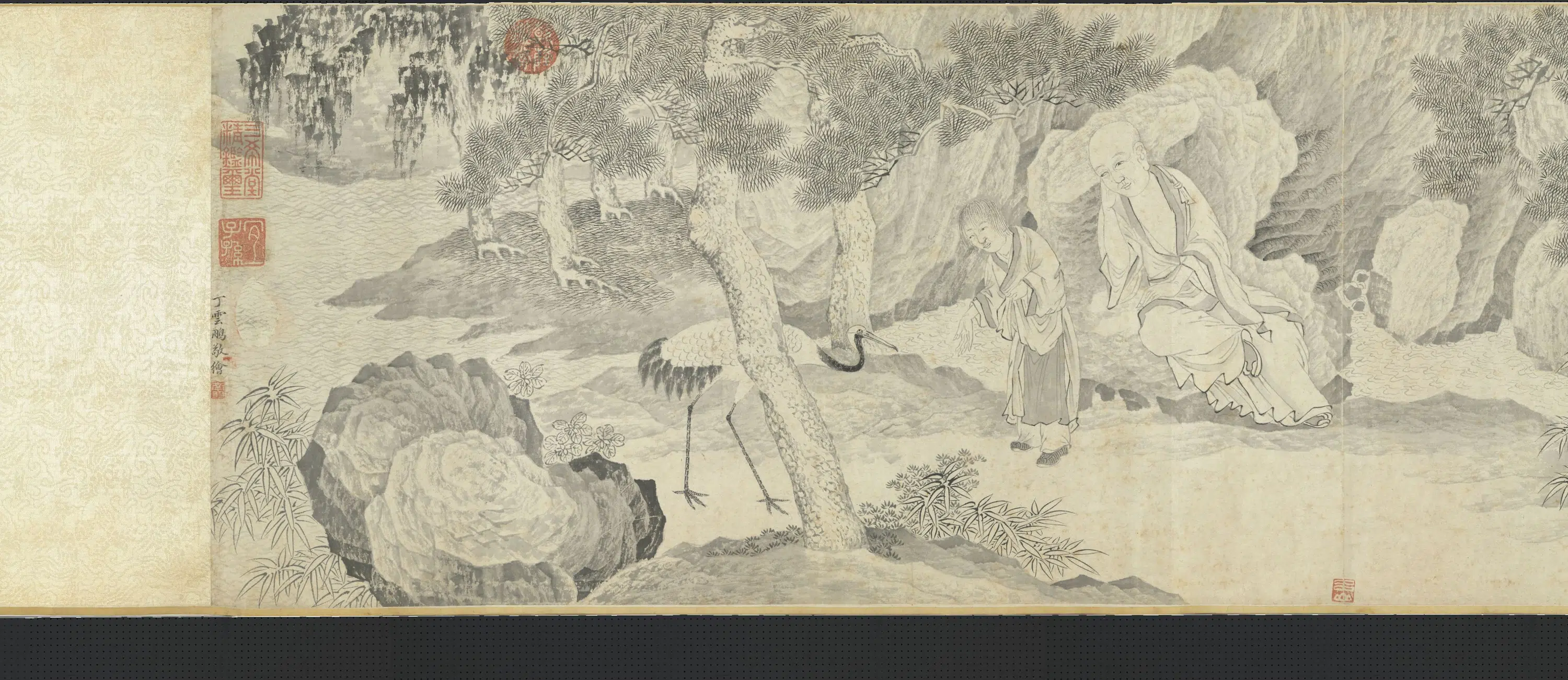 明朝【丁云鹏】《十六应真图卷》 第2张