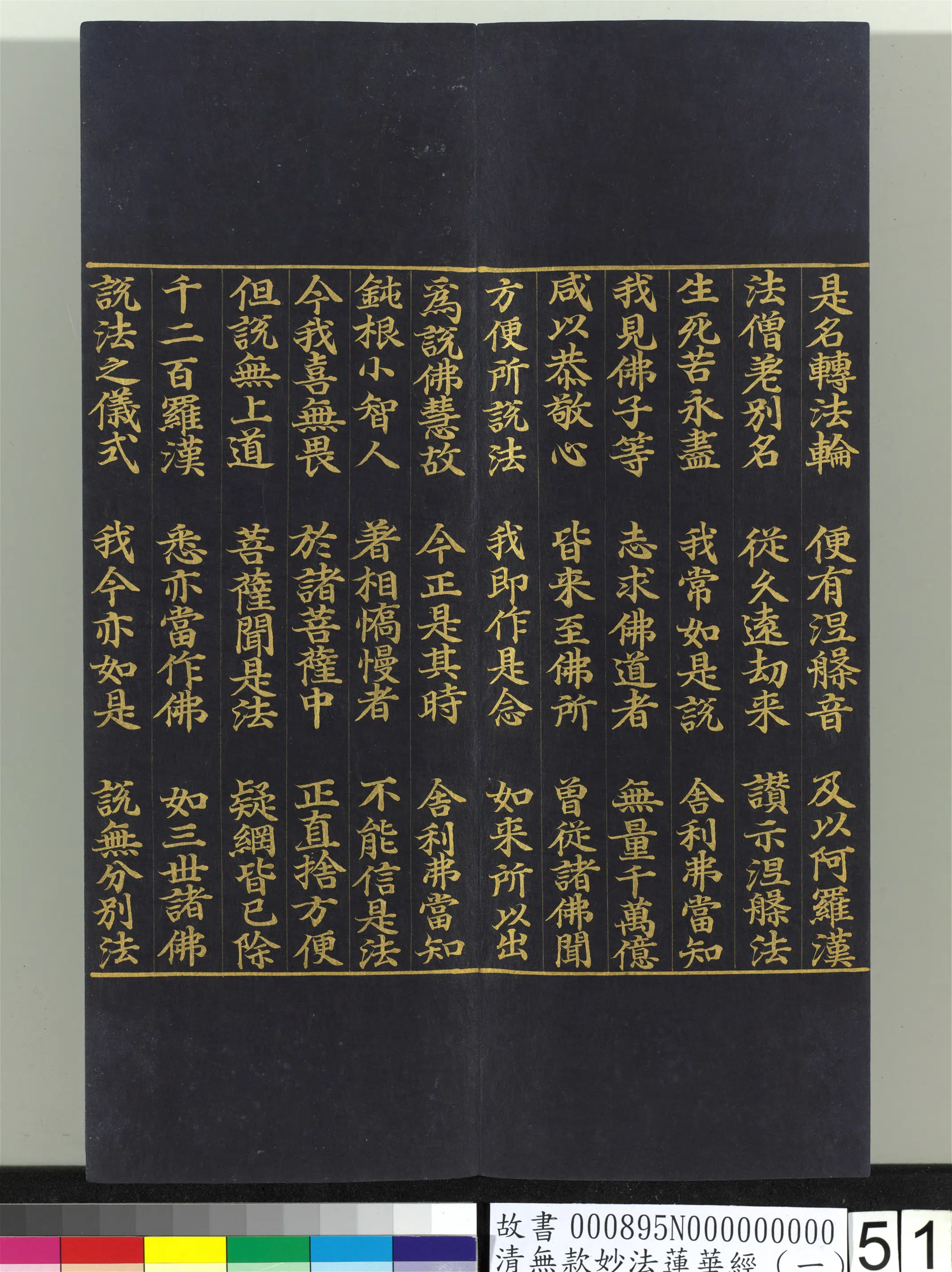 《无款妙法莲华经（一）册》 第46张