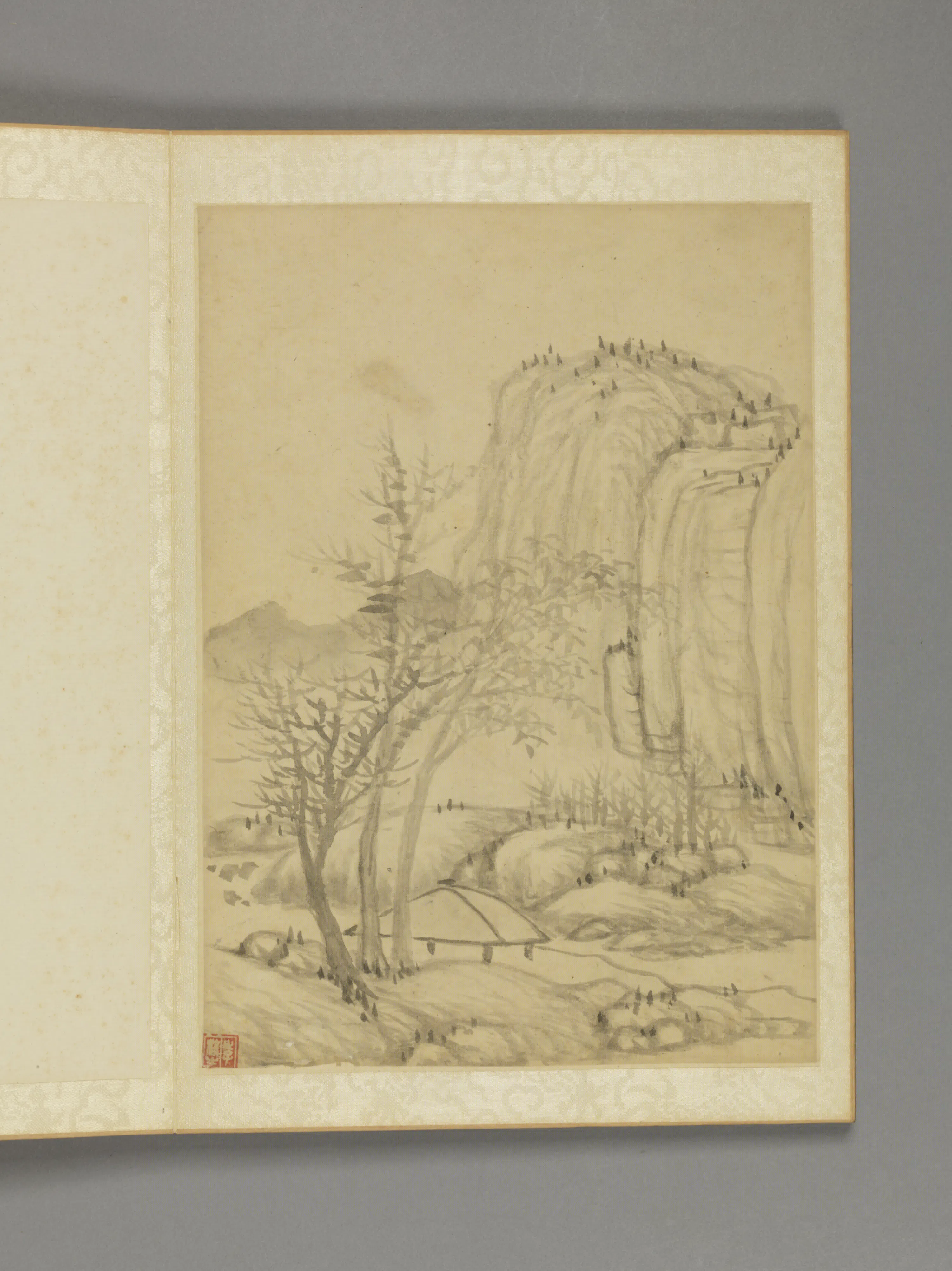 明朝【李杭之】《山水册》 第4张 明朝【李杭之】《山水册》 第4张