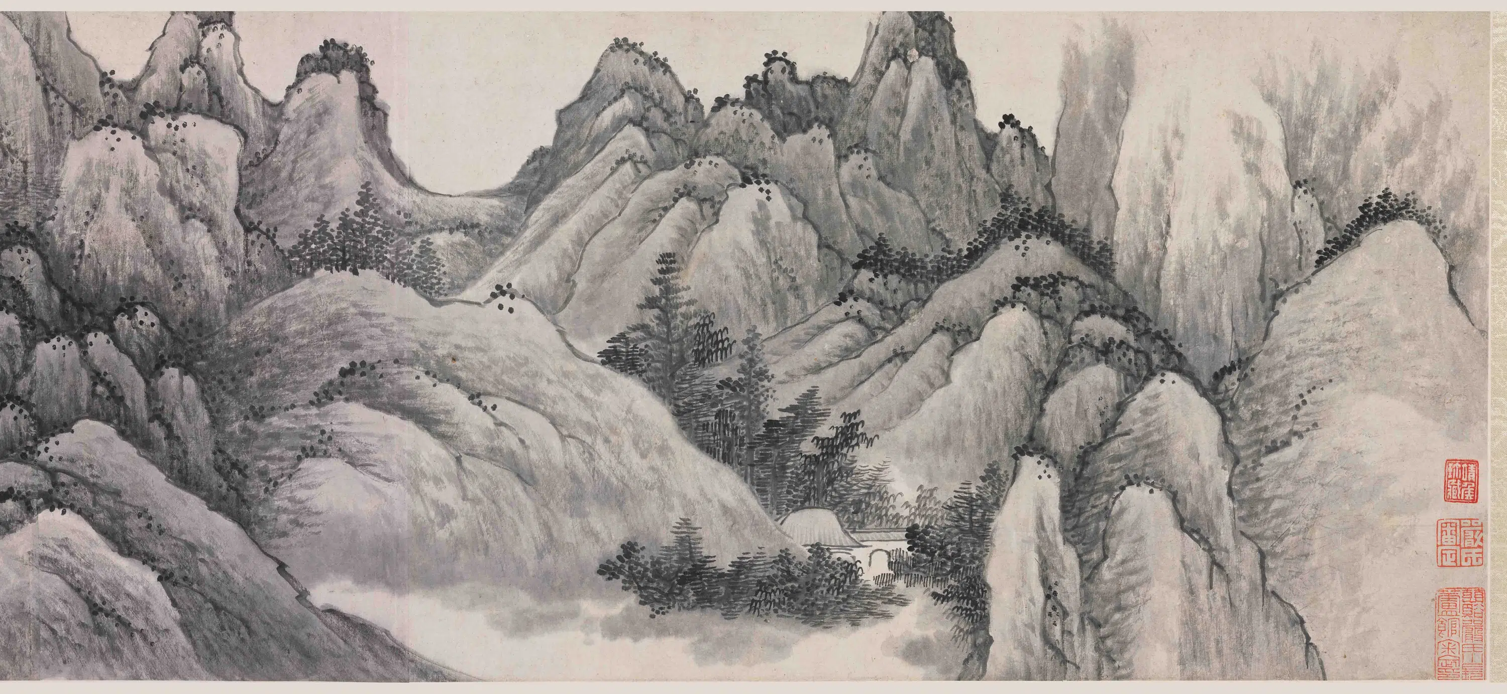 清代【龚贤】《书画合卷》 第4张