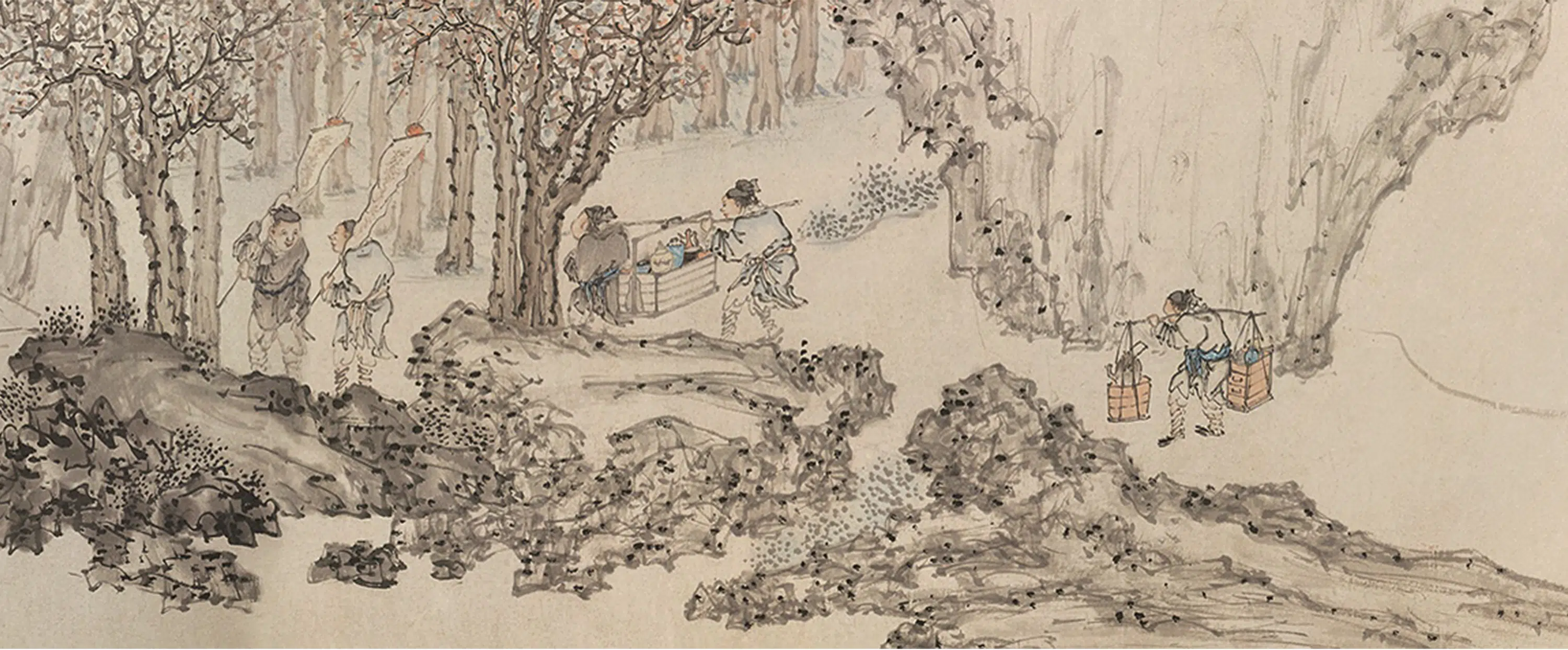 清代【黄慎】《苏武归朝图卷》 第7张