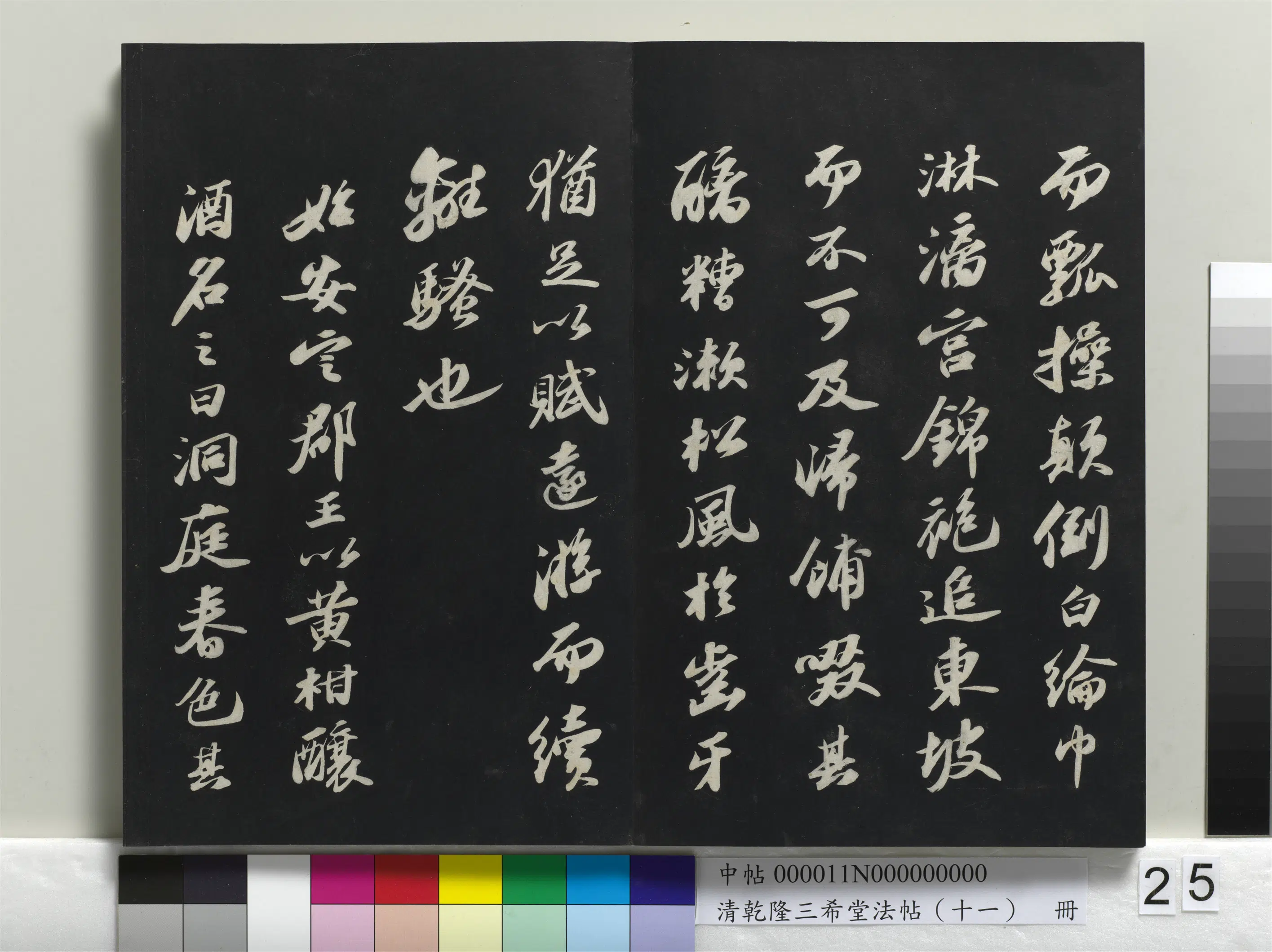 北宋【苏轼】《乾隆三希堂法帖(十一)册-宋苏轼书洞庭春色、中山松醪二赋卷》 第2张 北宋【苏轼】《乾隆三希堂法帖(十一)册-宋苏轼书洞庭春色、中山松醪二赋卷》 第2张