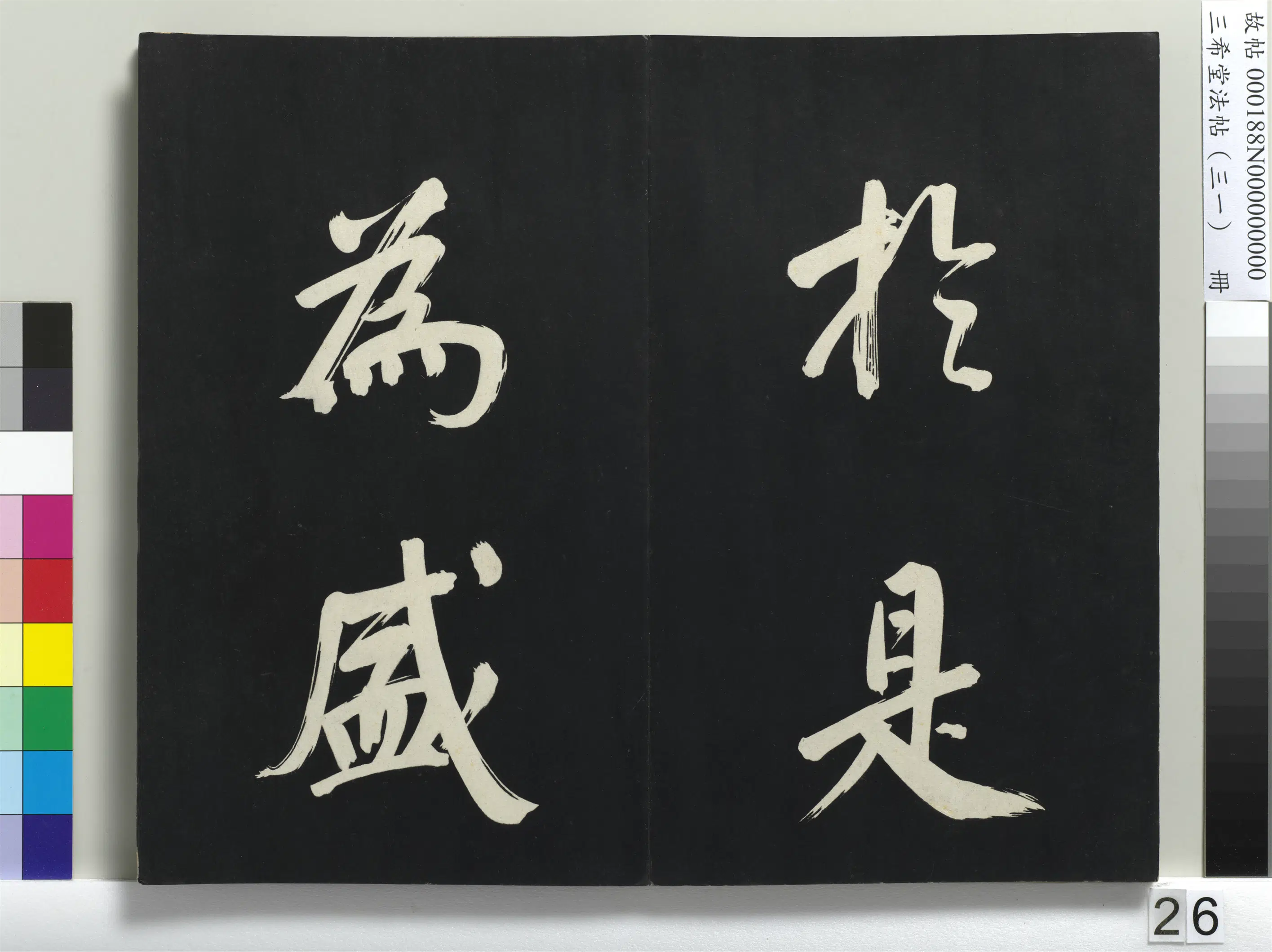 明代【董其昌】《三希堂法帖（三十一）册-明董其昌书倪宽传赞上-1》 第19张