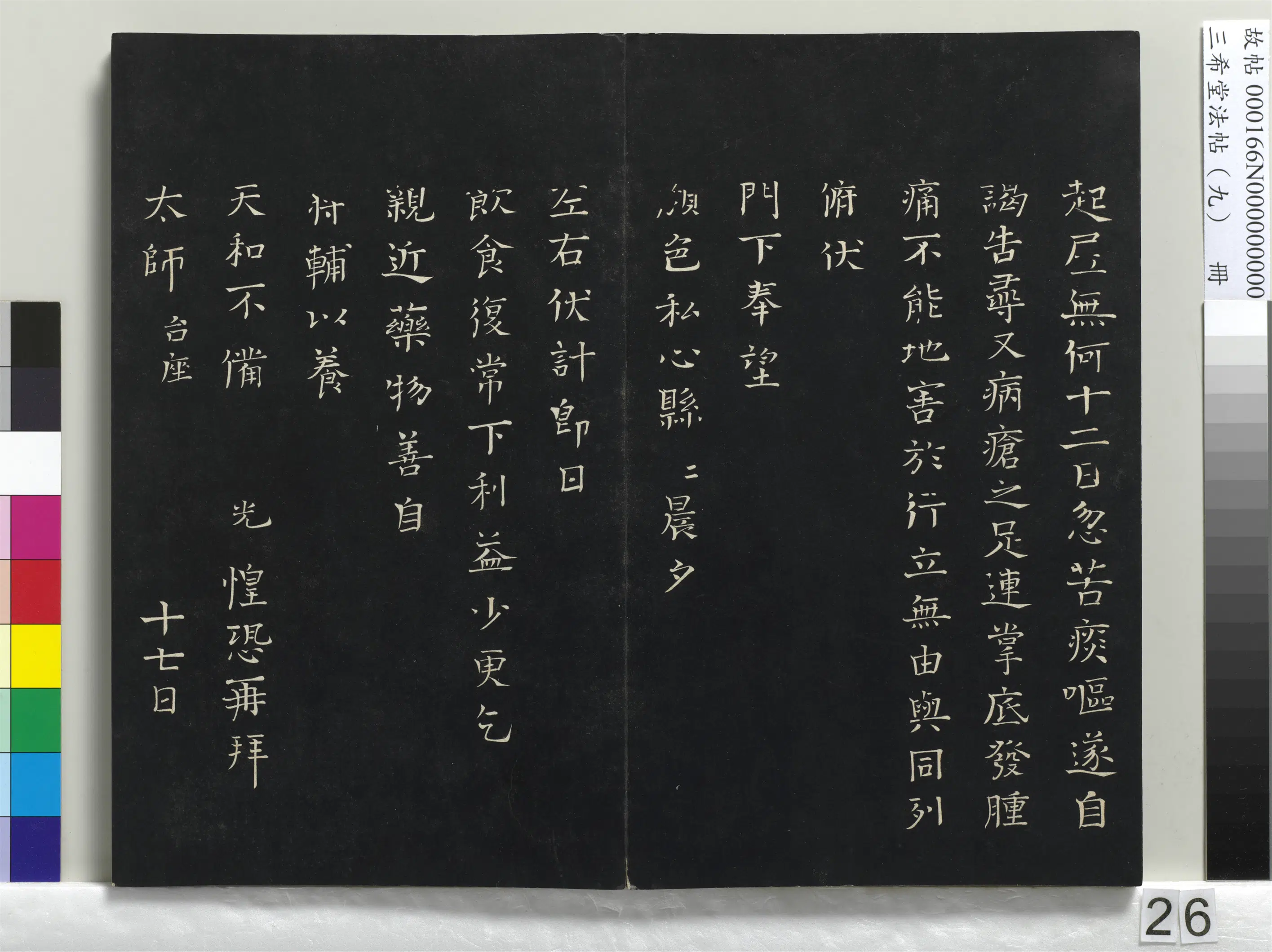 清代【爱新觉罗弘历-乾隆-清高宗】《三希堂法帖(九)册-1》 第19张 清代【爱新觉罗弘历-乾隆-清高宗】《三希堂法帖(九)册-1》 第19张