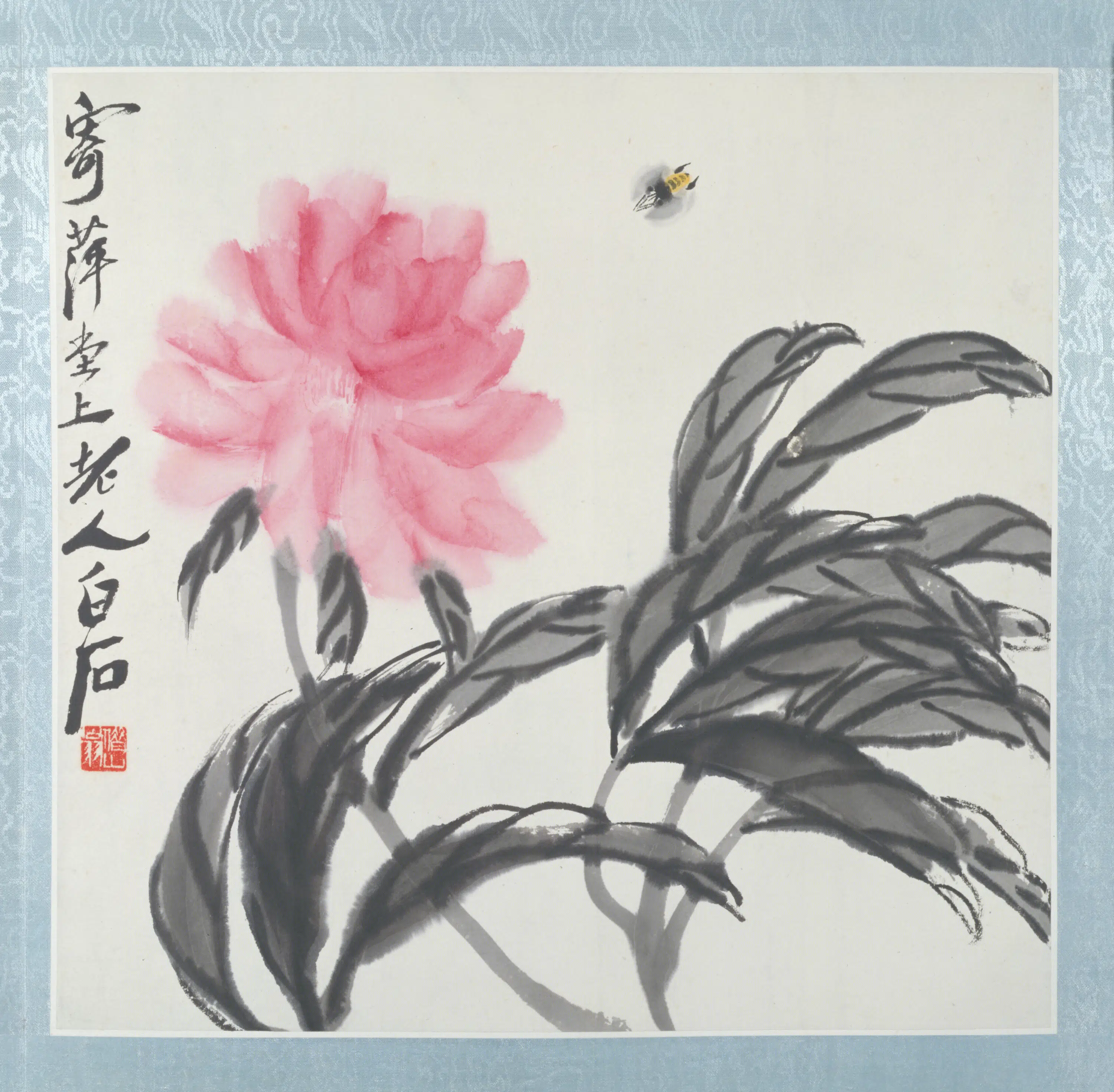 近现代【齐白石】《花卉昆虫图册》 第3张 近现代【齐白石】《花卉昆虫图册》 第3张
