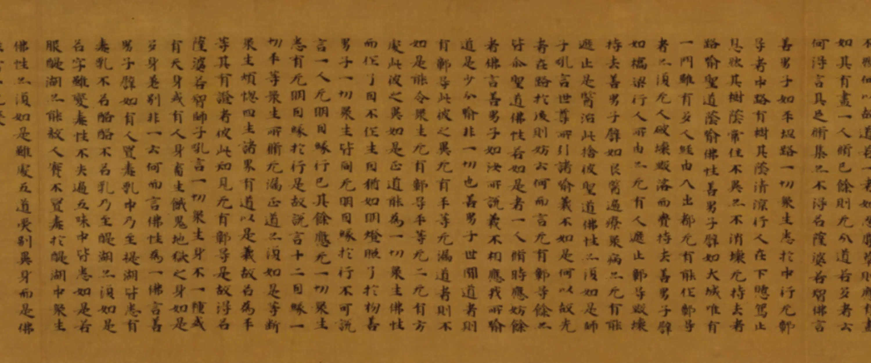 南北朝《无款楷书大般涅槃经卷》 第7张