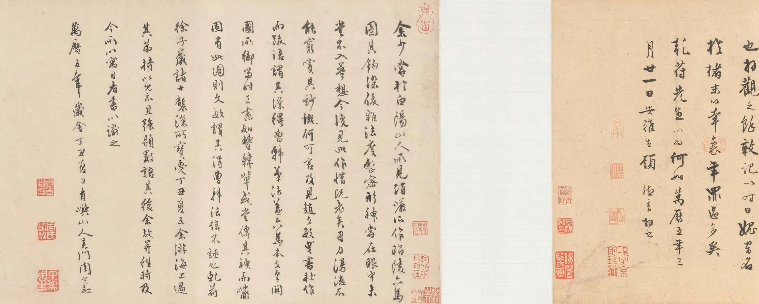 五代十国后梁【赵岩（赵霖）】《神骏图卷（传）》 第2张