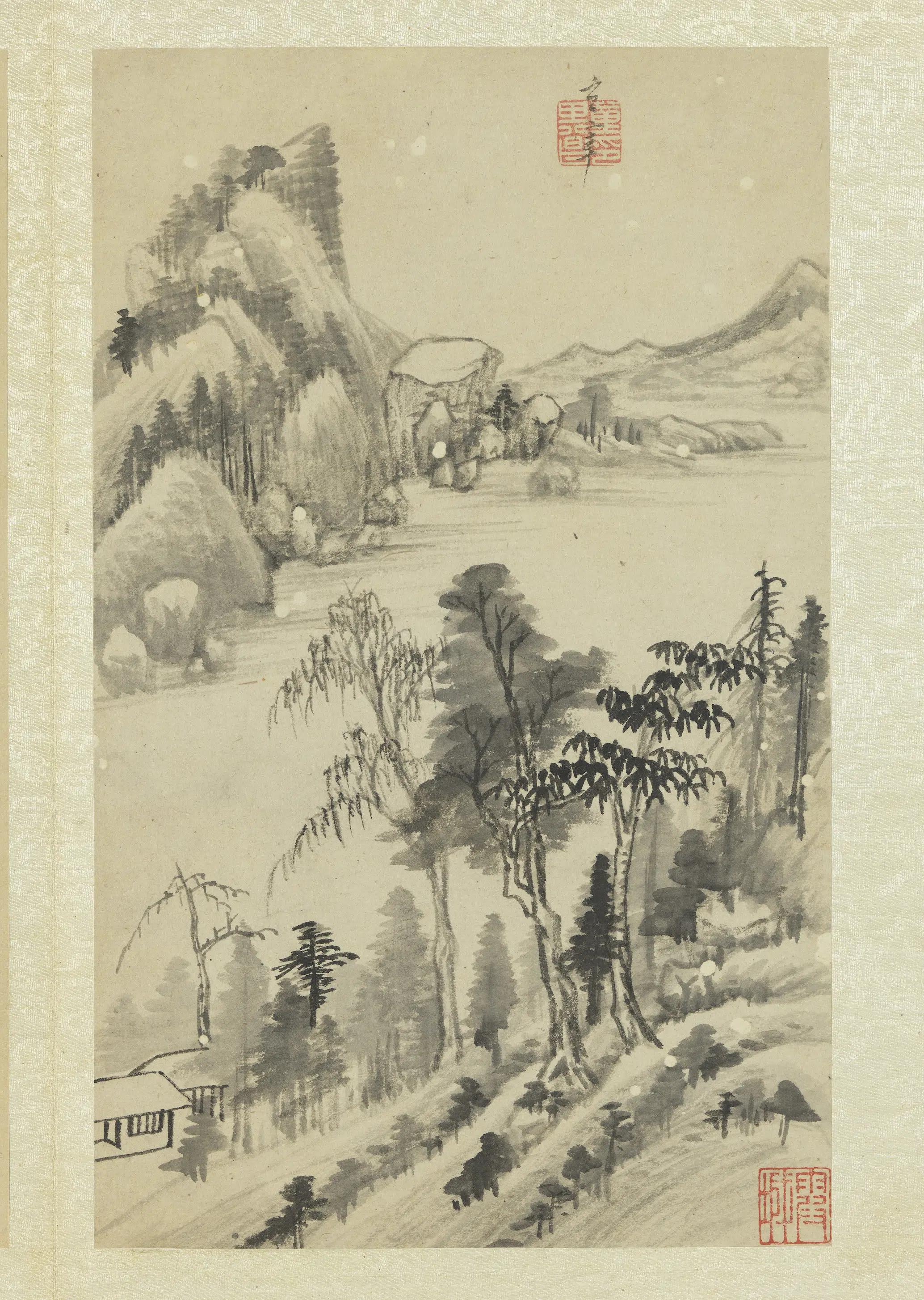 明代【董其昌】《画舟行十景册》 第9张