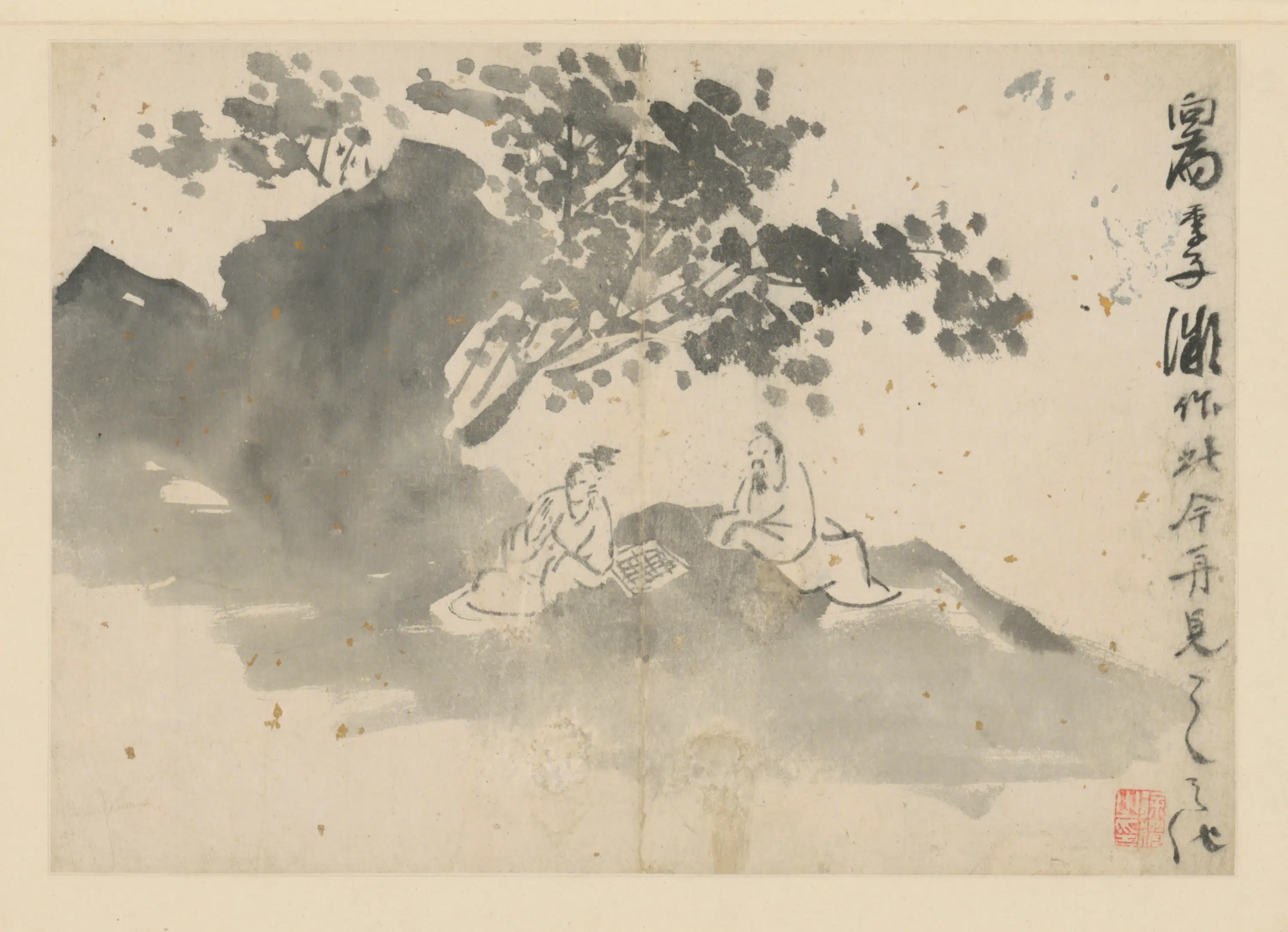 明朝【徐渭】《人物花卉册（14开）》 第12张